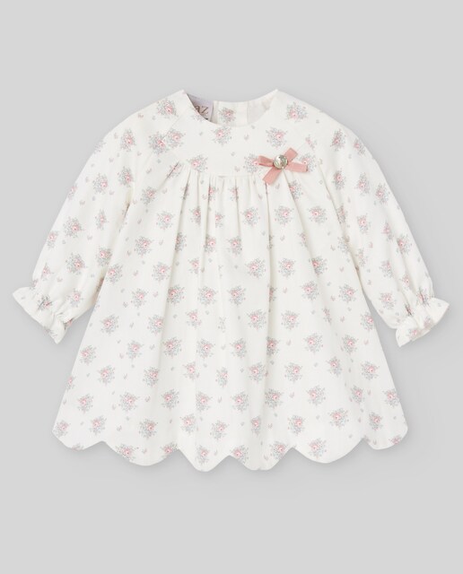 Imagen 0 de Vestido de bebé de flores colección Semilla