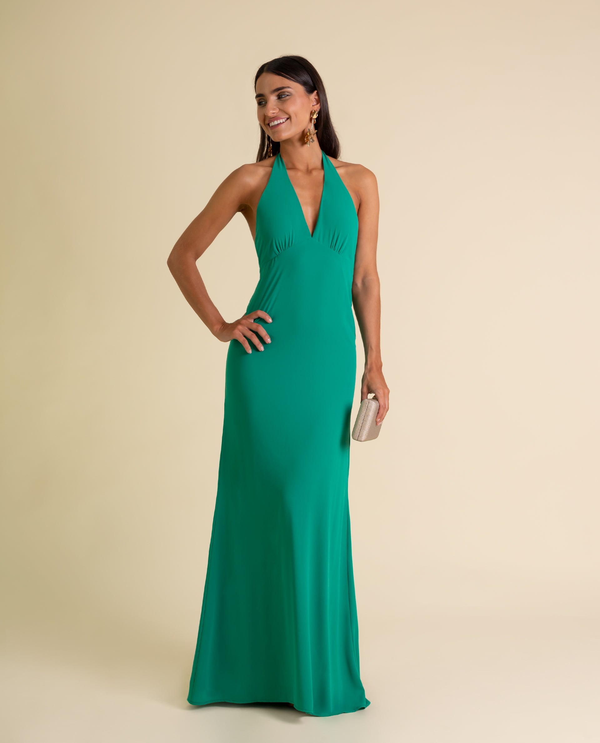 The-Are - Vestido largo sin mangas.