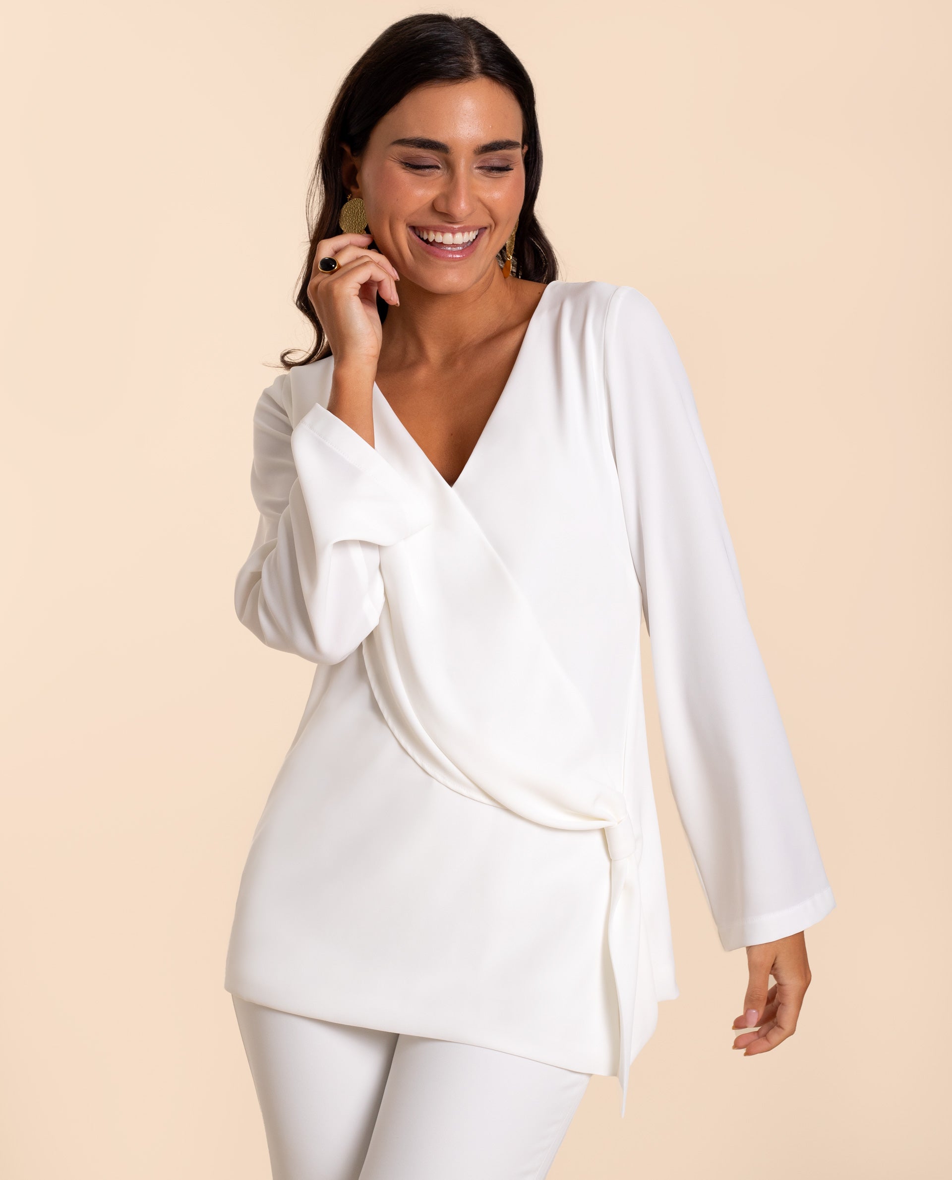 Blusas y Tops Blancos Moda mujer El Corte Ingles