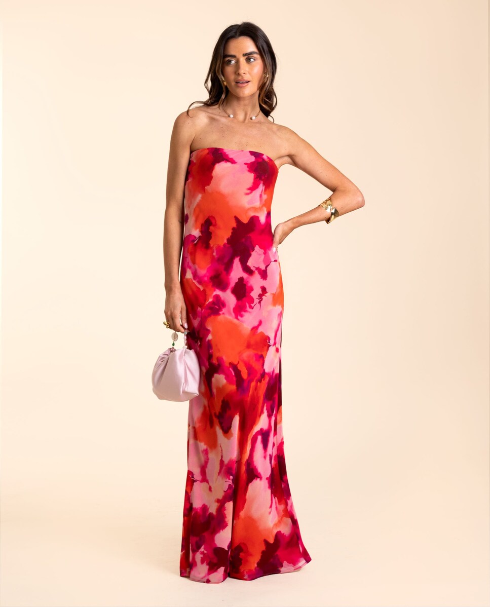 Vestido Midi Vestido Verano Palabra De Honor Vestido Midi Palabra