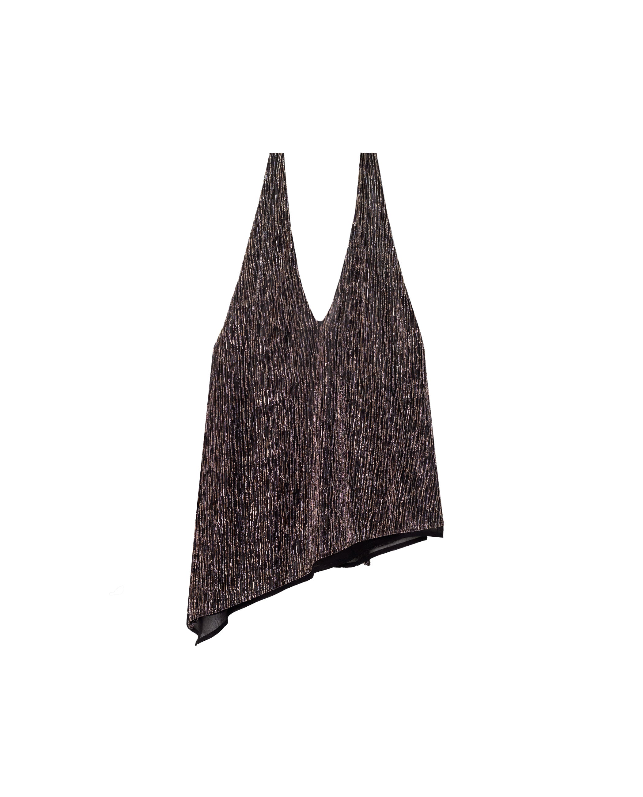 Blusa halter con lazadas y espalda descubierta - The-Are - Multicolor Multicolor-6
