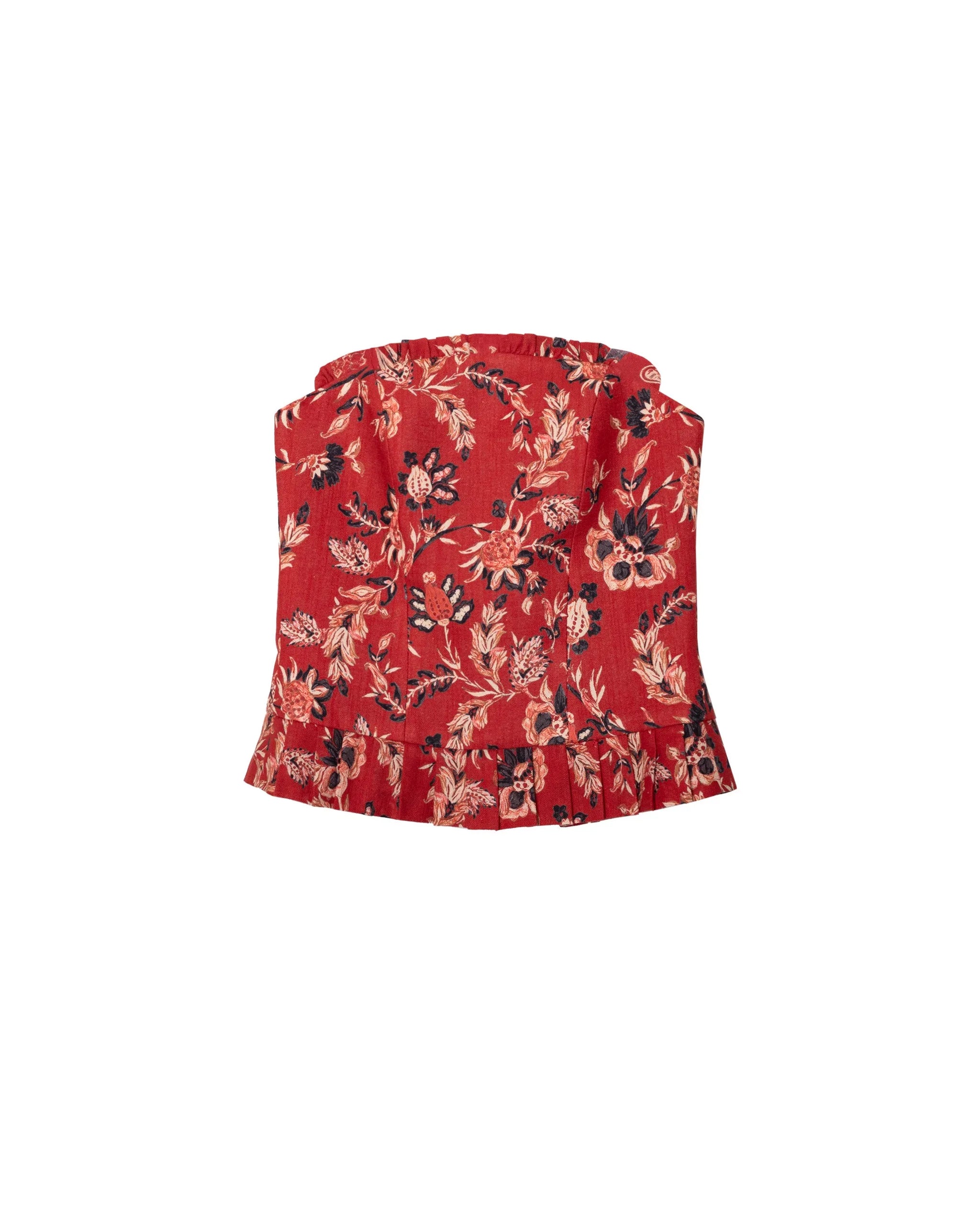 Top estilo corpiño con espalda entrelazada de mujer - The-Are - Negro Negro-5