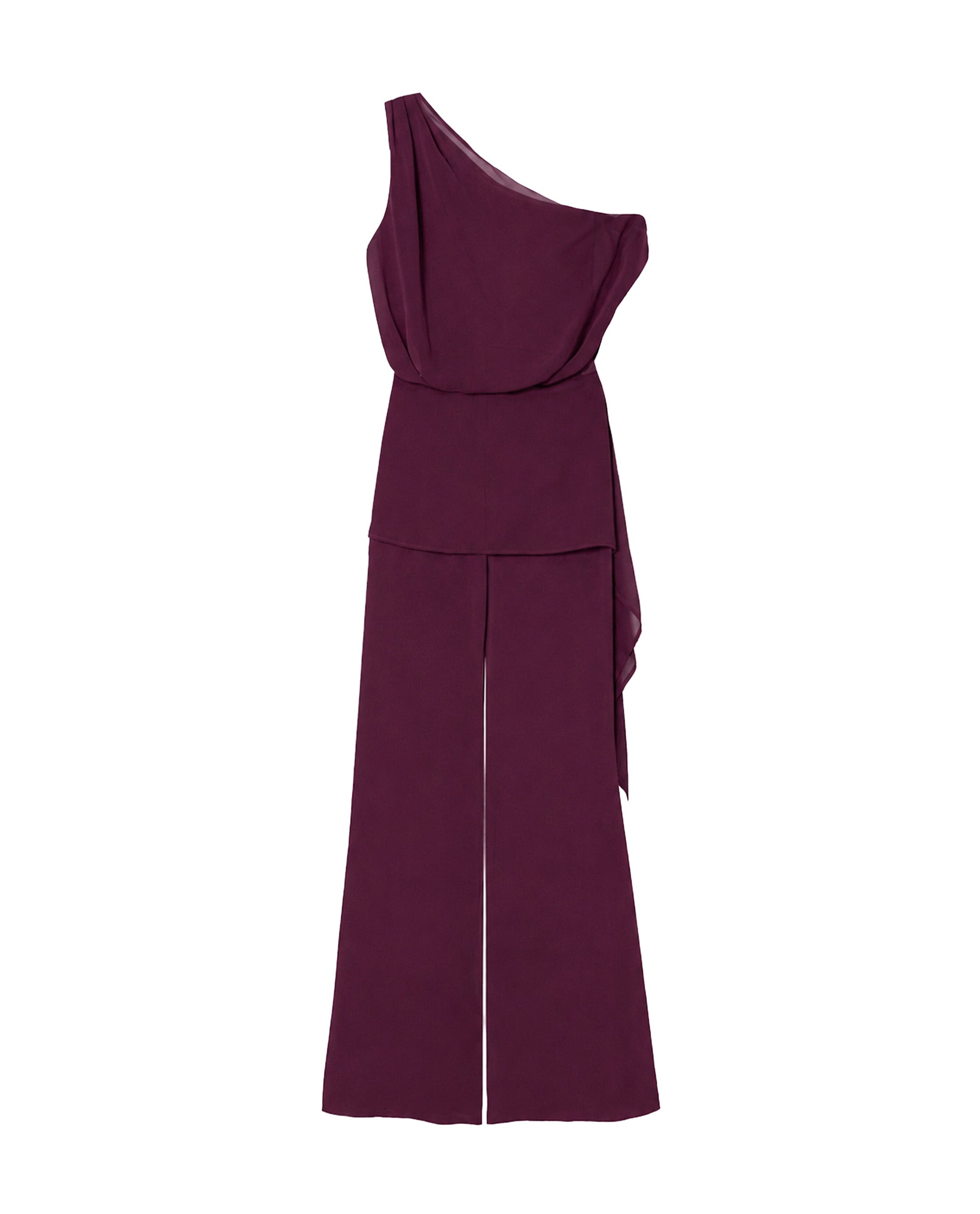 Mono largo de mujer con cuerpo de gasa multiposición - The-Are - Morado Morado-5