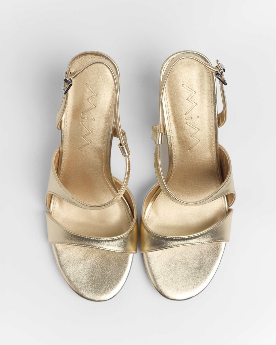 Zapatos Dorados Sandalia Dorada Tacon El Corte Ingles Sandalias