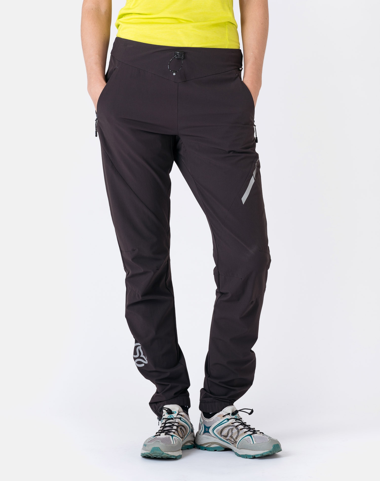 Pantalón de mujer Outrun Pt W Ternua - Negro Negro-4