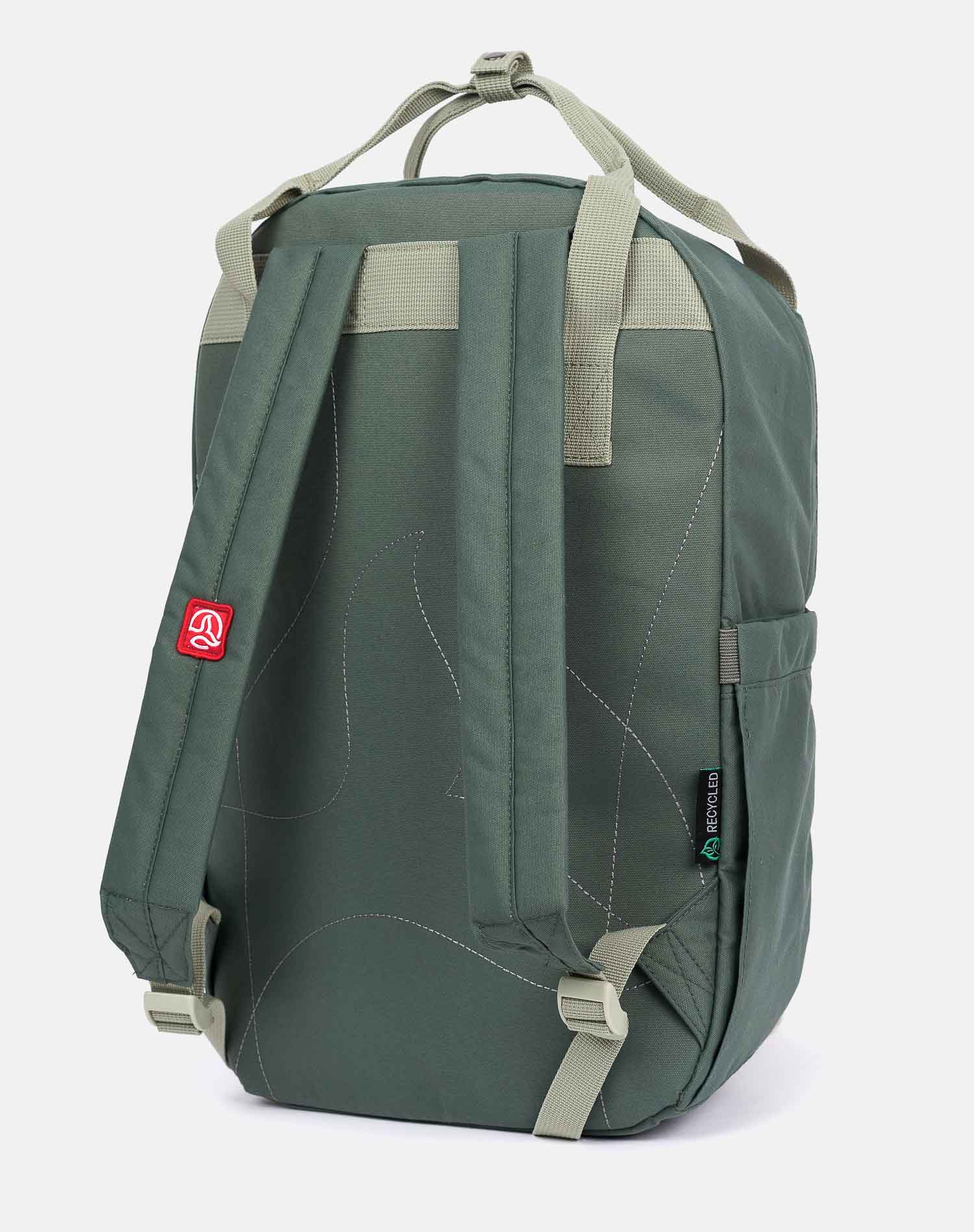 Mochila unisex Red Bay 18 Ternua - Verde oscuro Verde oscuro-2
