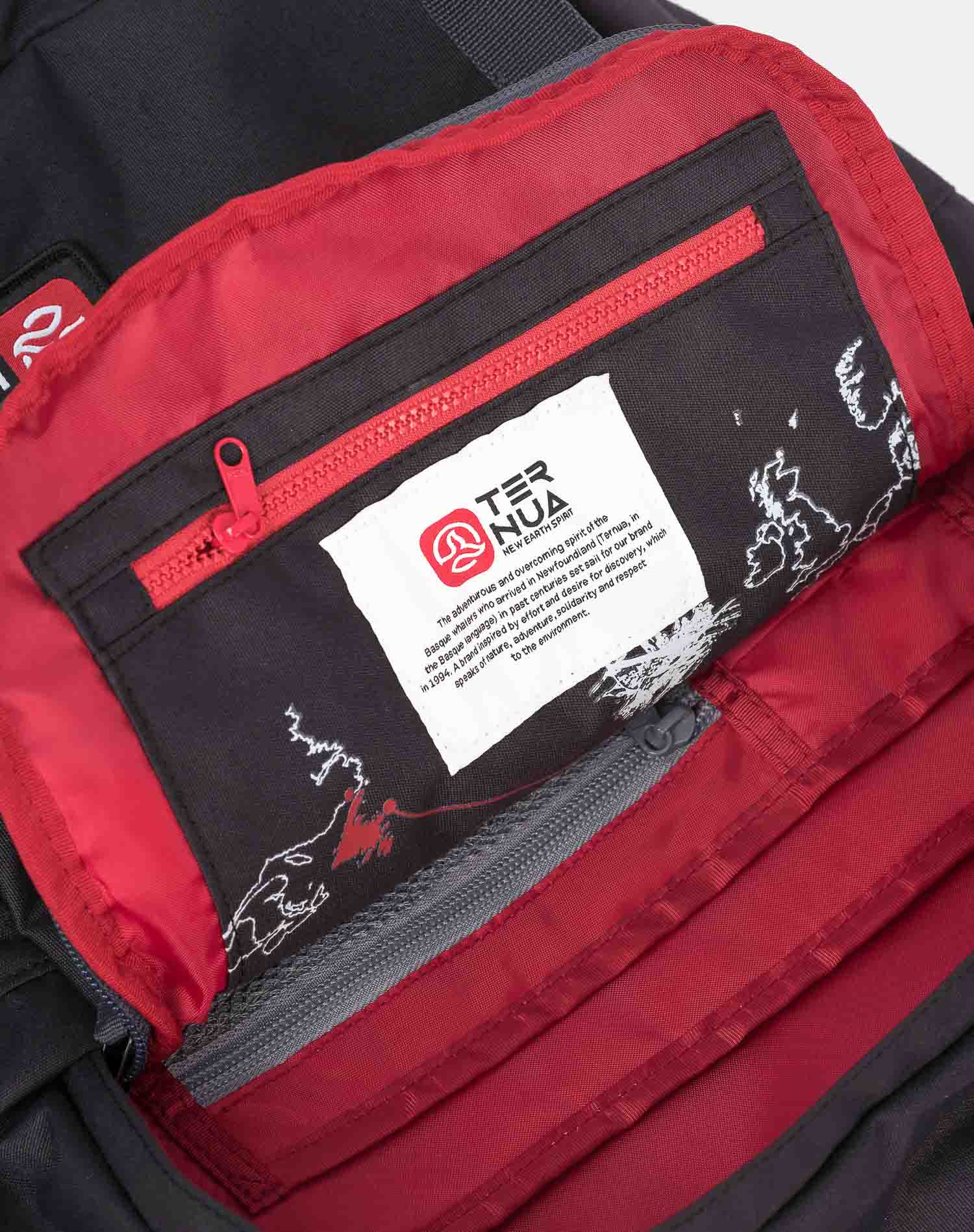 Mochila unisex Red Bay 18 Ternua - Negro Negro-4