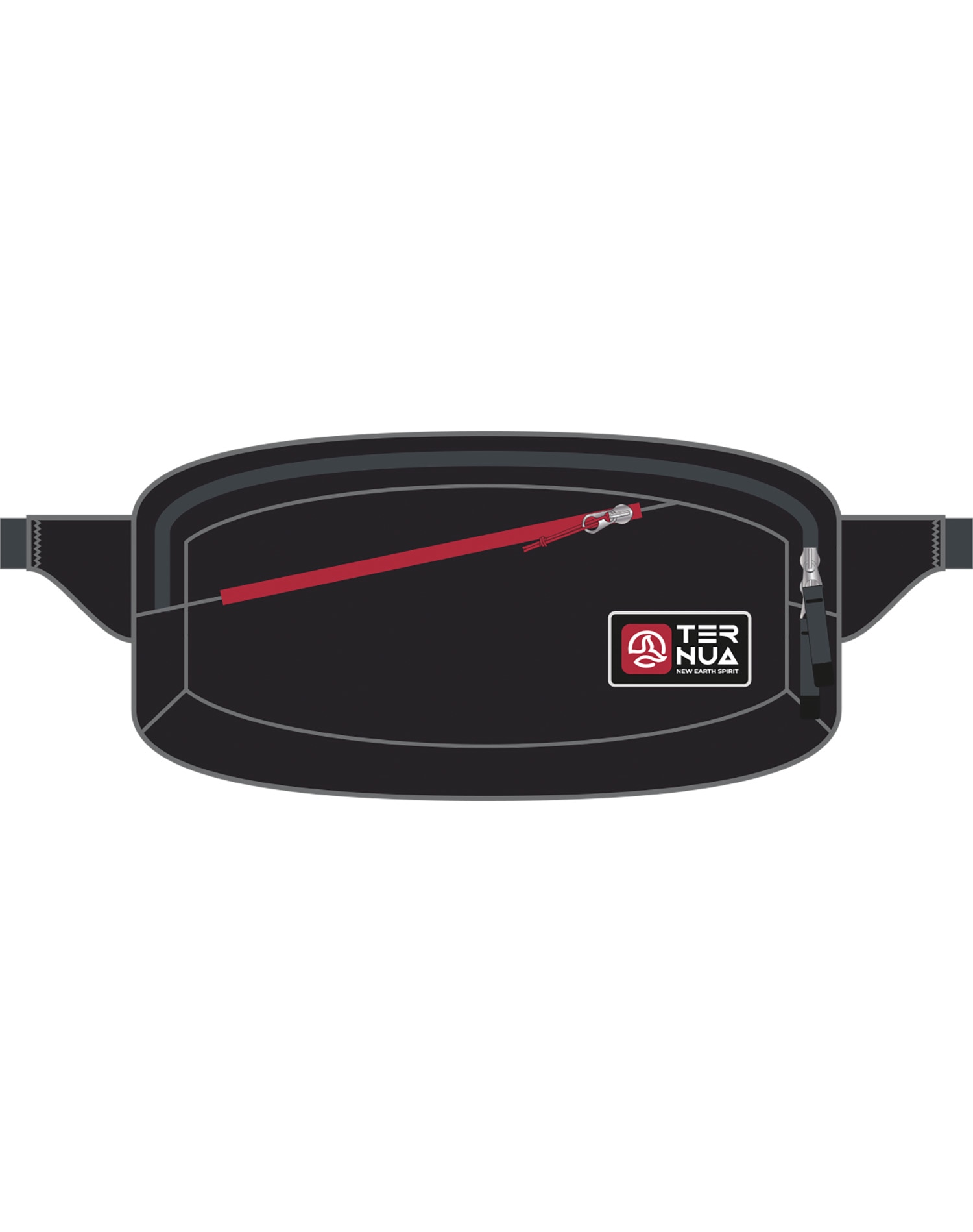 Accesorios unisex De Viaje Red Bay Belt Bag Ternua - Negro Negro-3