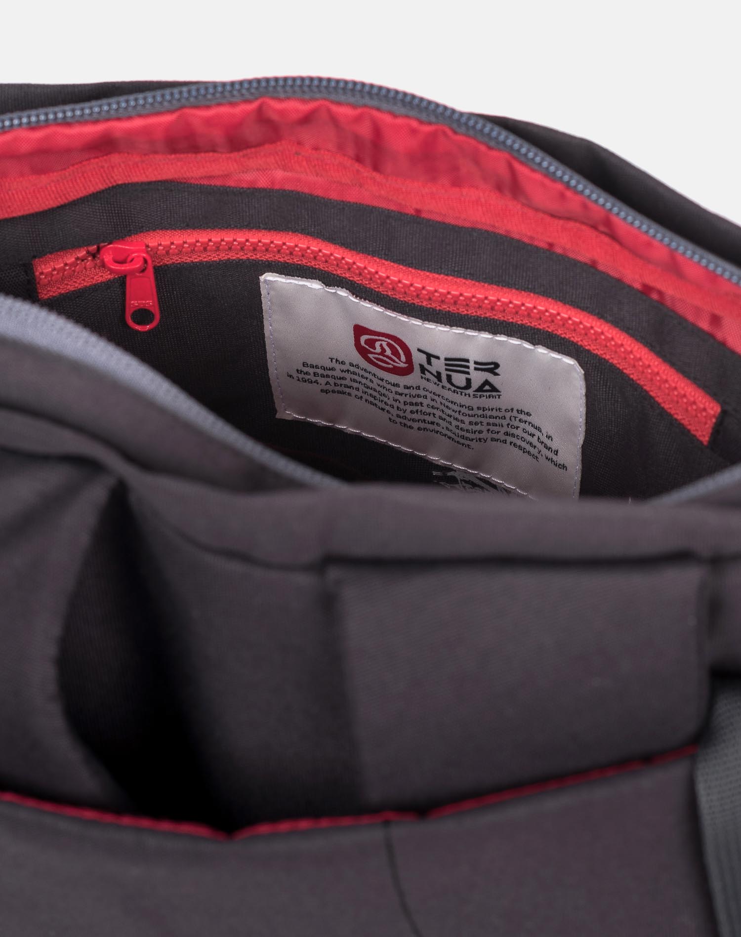 Accesorios unisex De Viaje Red Bay Tote Ternua - Negro Negro-5