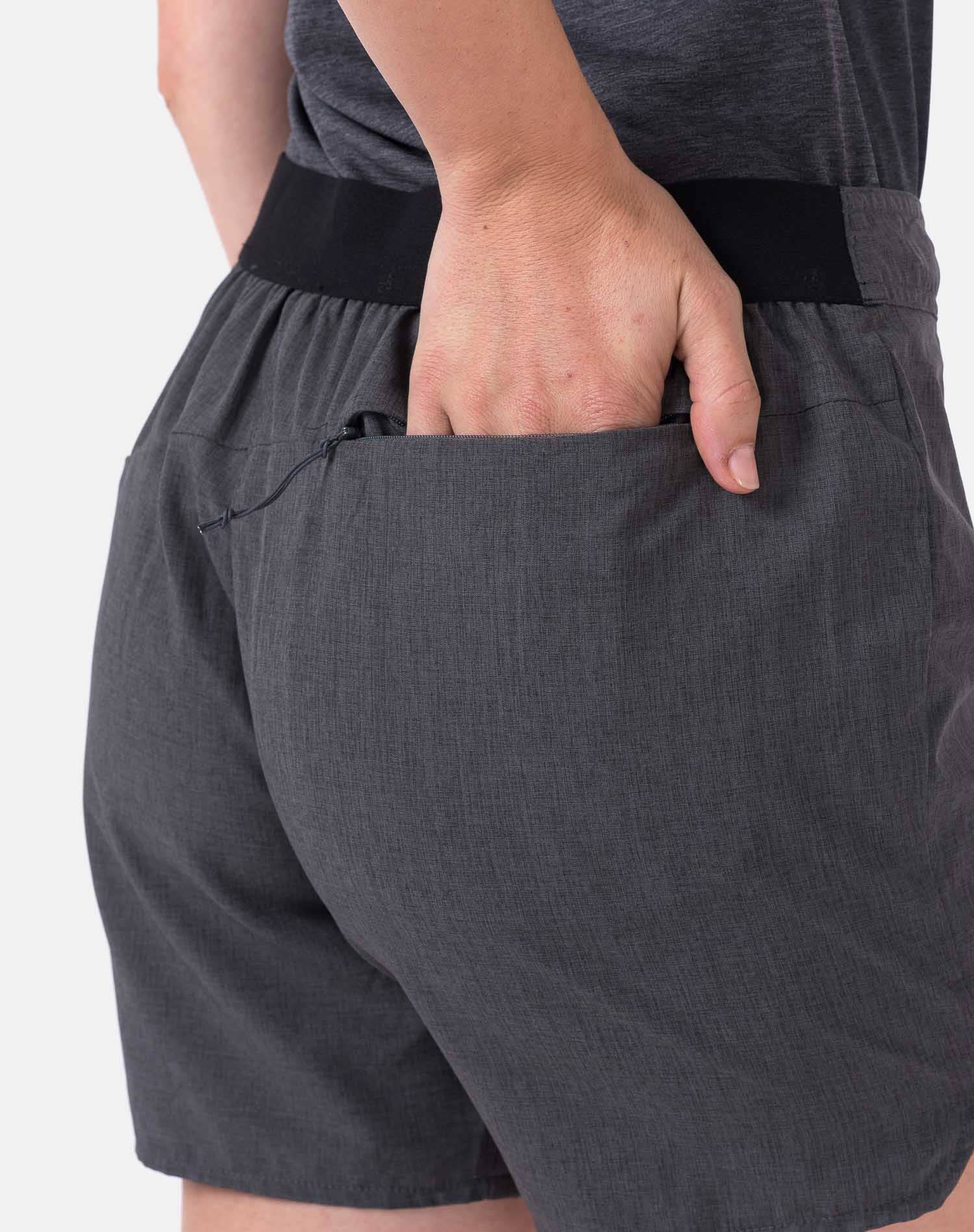 Short de mujer Skyda Sht W Ternua - Negro Negro-6