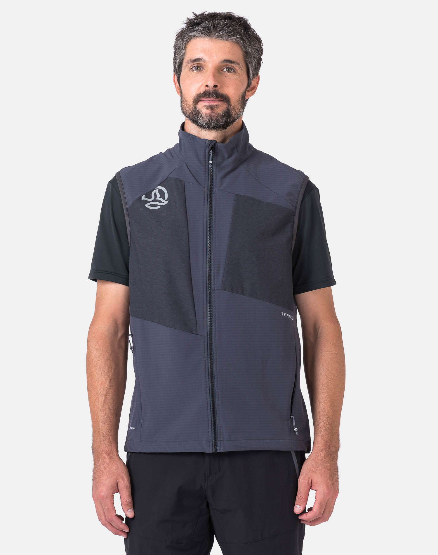 Imagen 3 de Chaqueta de hombre Kligger Hard Vest M Ternua - Gris Gris