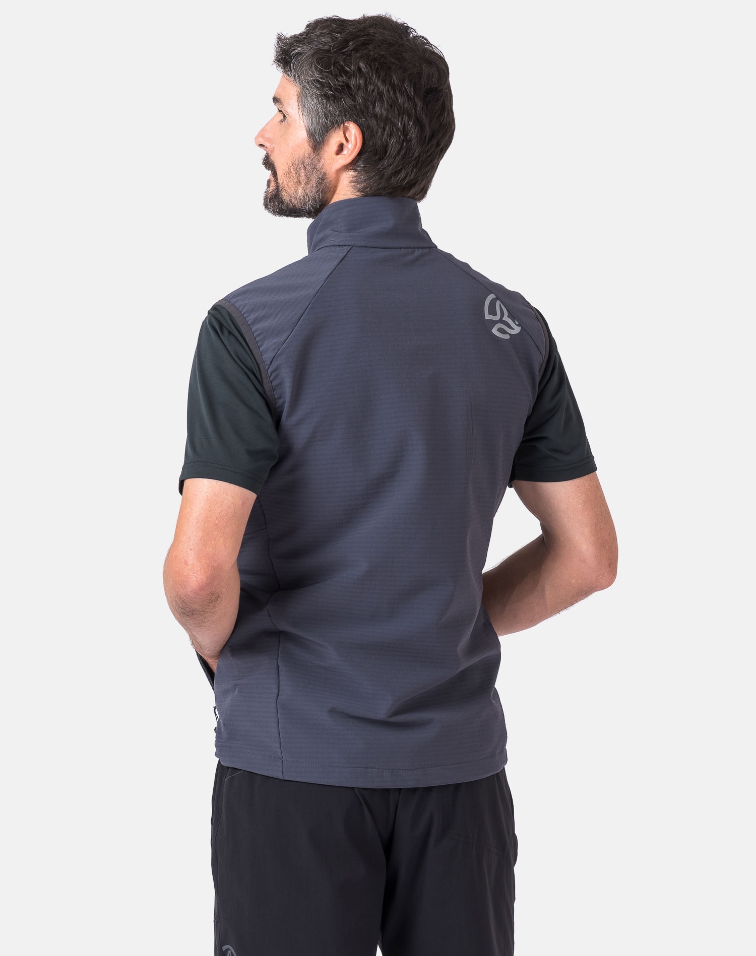 Imagen 5 de Chaqueta de hombre Kligger Hard Vest M Ternua - Gris Gris