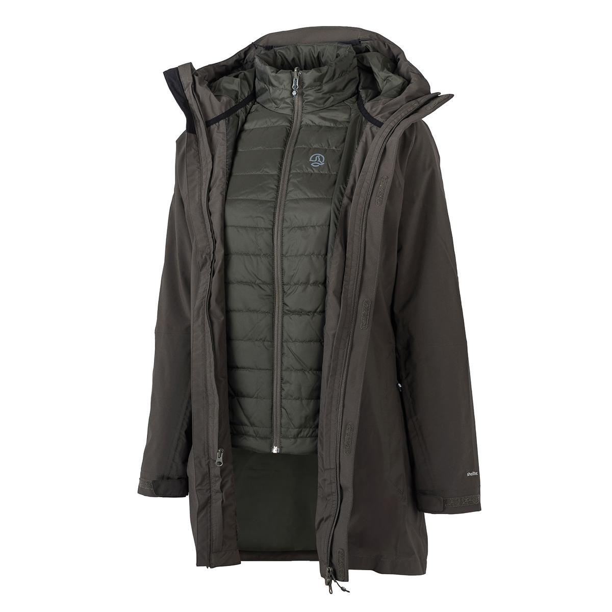 Imagen 0 de Chaqueta de mujer Keel 3 In 1 Jkt Eww Ternua Multicolor