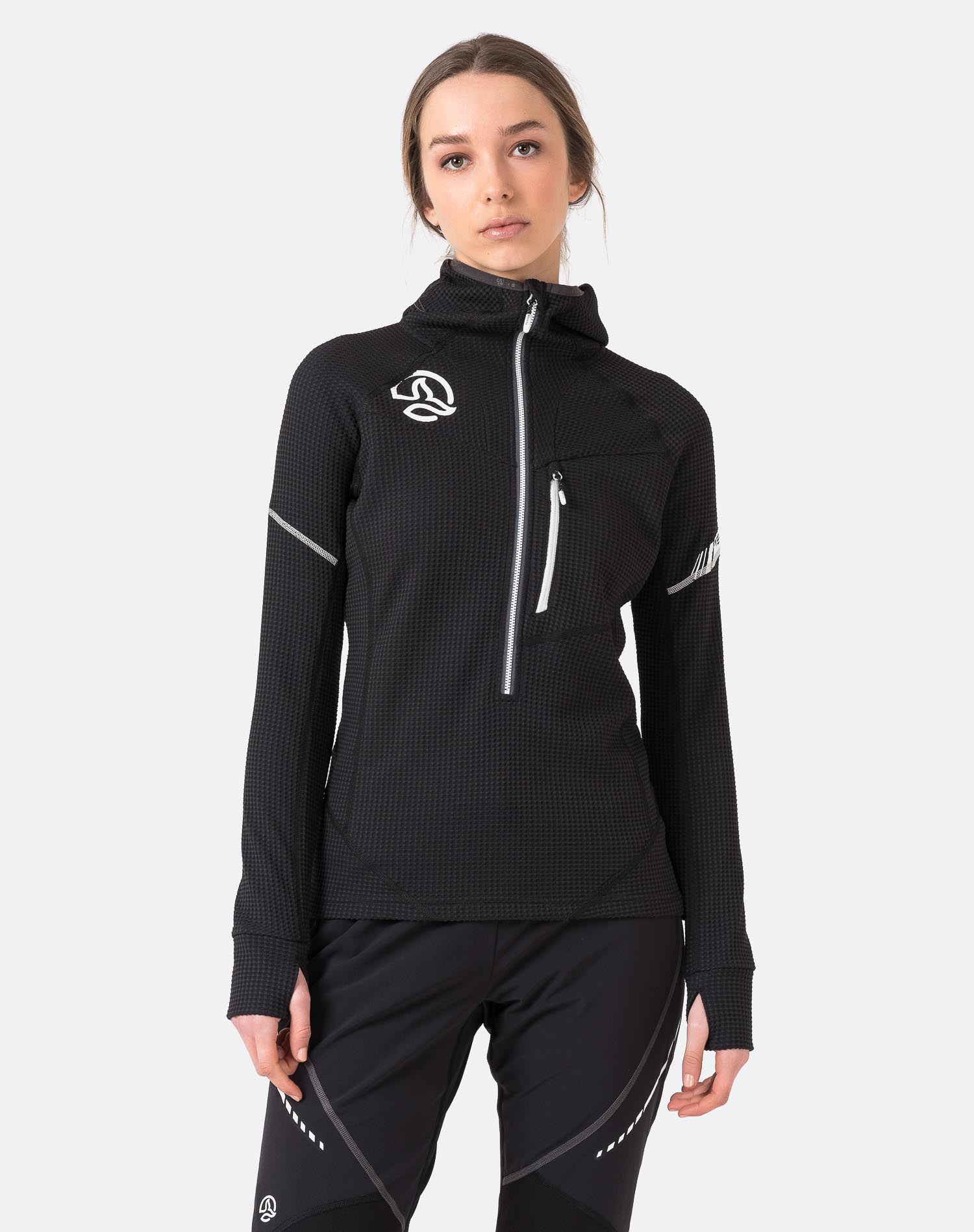 Camiseta de mujer Rapid Top W Ternua - Gris Gris-6