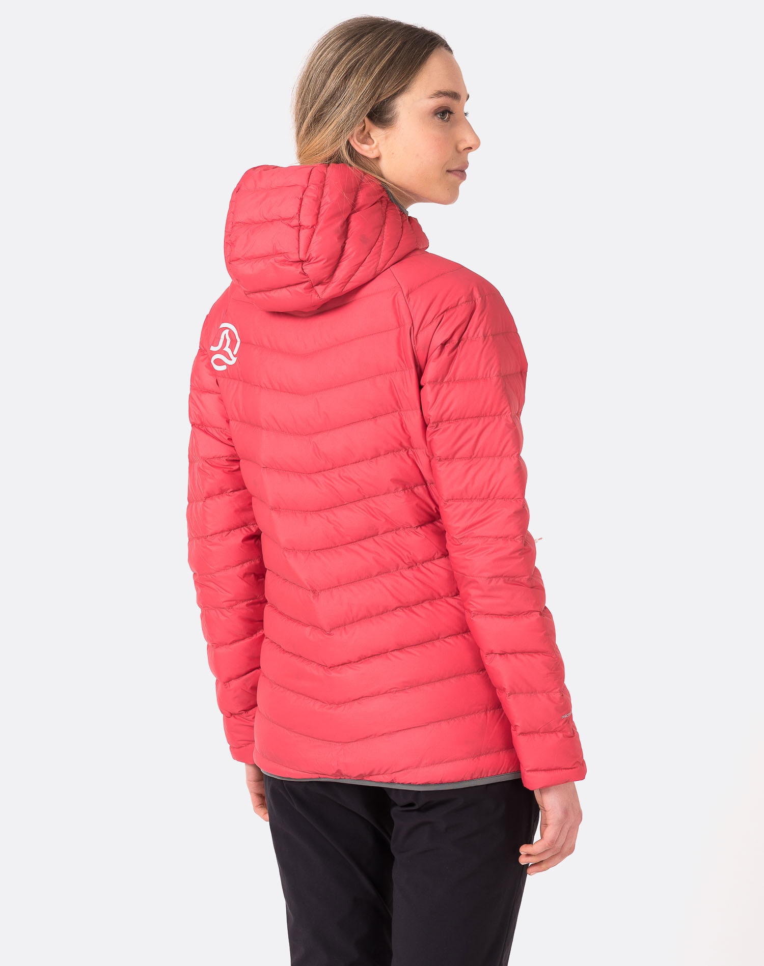Chaqueta de mujer Vilma Hood Down Jkt W Ternua - Rojo Rojo-5