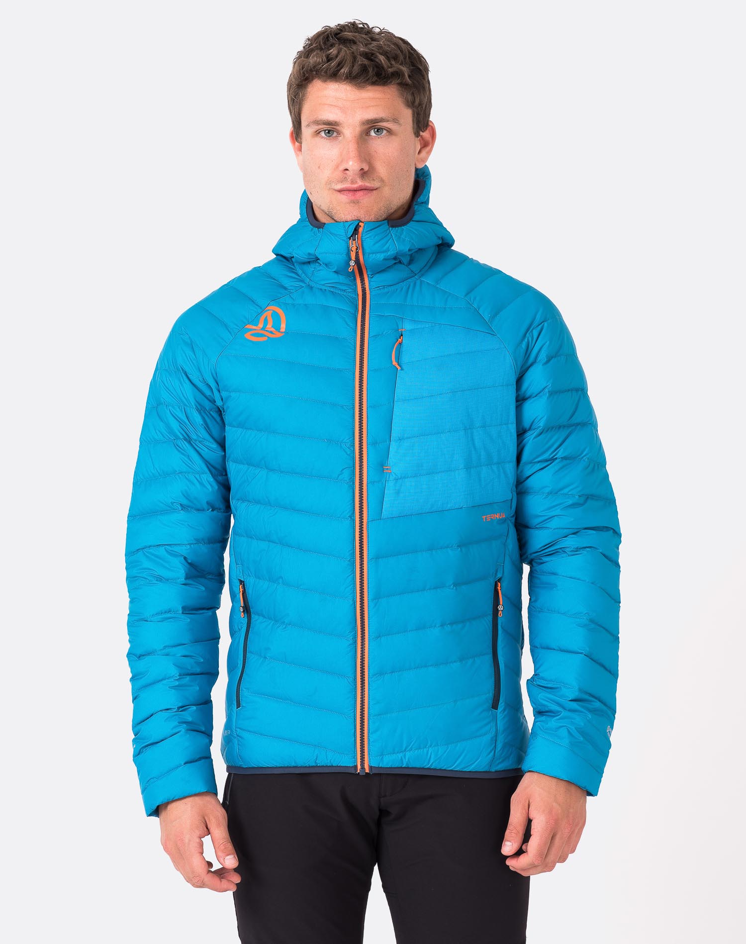 Chaqueta de hombre Vilman Hood Down Jkt M Ternua - Azul Azul-3