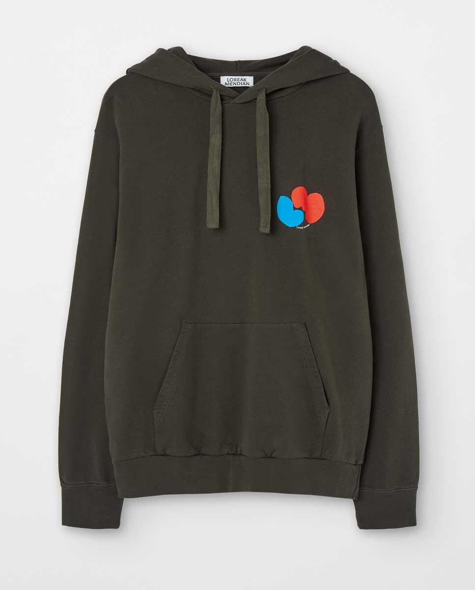 Sudadera Marron Hombre Sudadera De Hombre Con Capucha Y Ajuste De