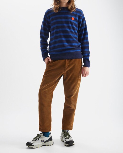 Imagen 0 de Jersey de hombre de manga larga y diseño de rayas