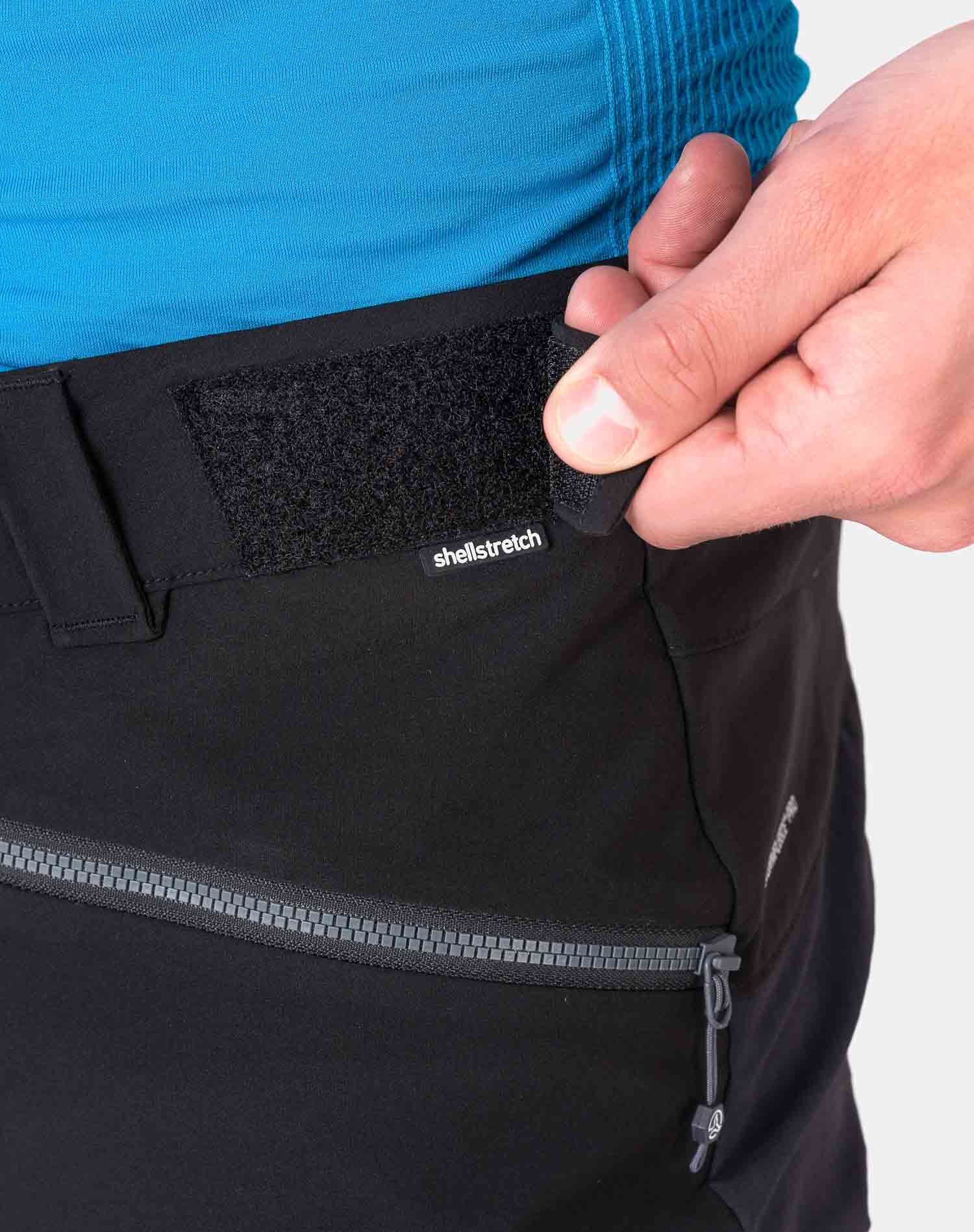 Pantalón de hombre Selkenar Pt M Ternua - Negro Negro-10