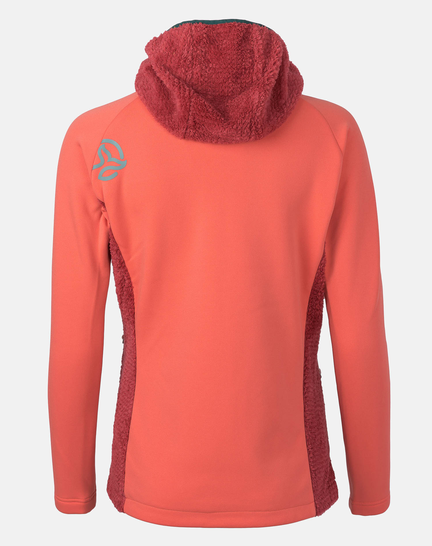 Chaqueta de mujer Kimoa Hybrid Jk W Ternua - Coral Coral-2