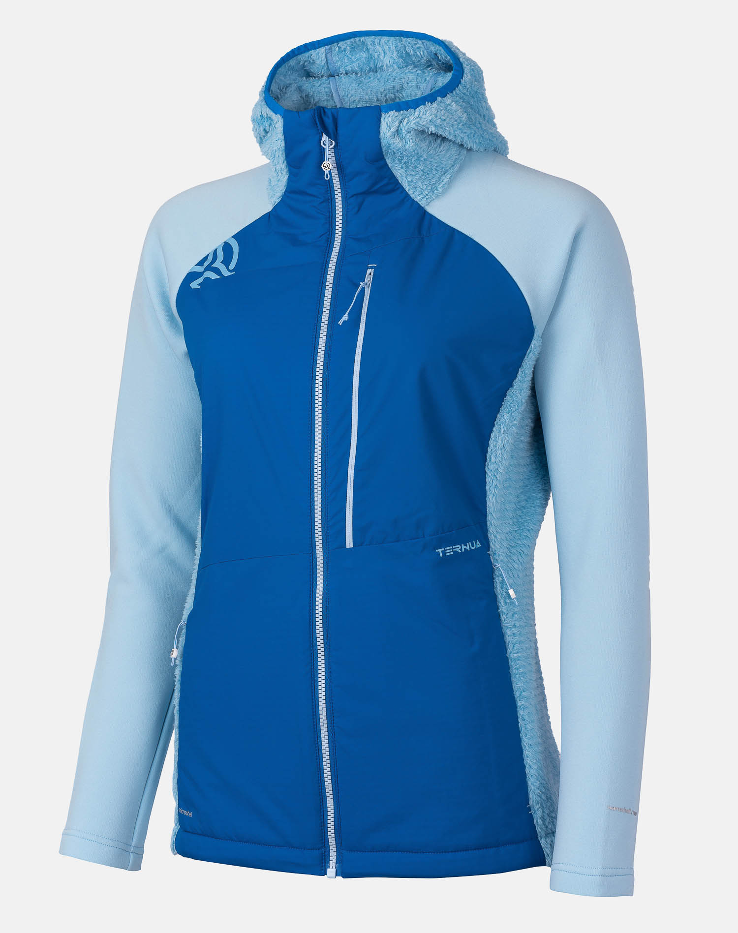 Chaqueta de mujer Kimoa Hybrid Jk W Ternua - Azul Azul-1