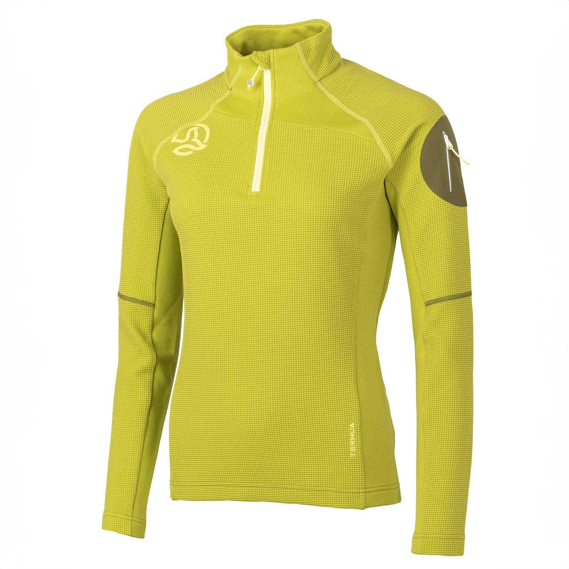 Imagen 0 de Camiseta de mujer Lemika 1/2 Zip W Ternua Verde