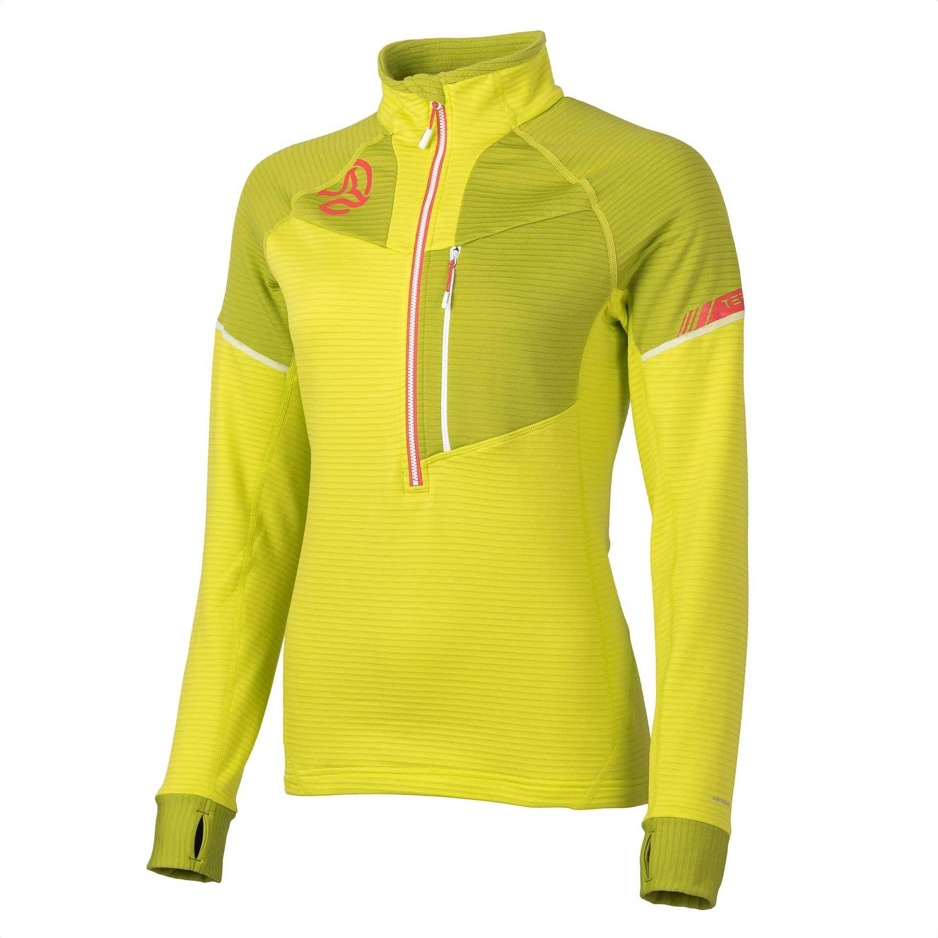 Ternua - Camiseta de mujer Swift 1-2 Zip W Ternua.