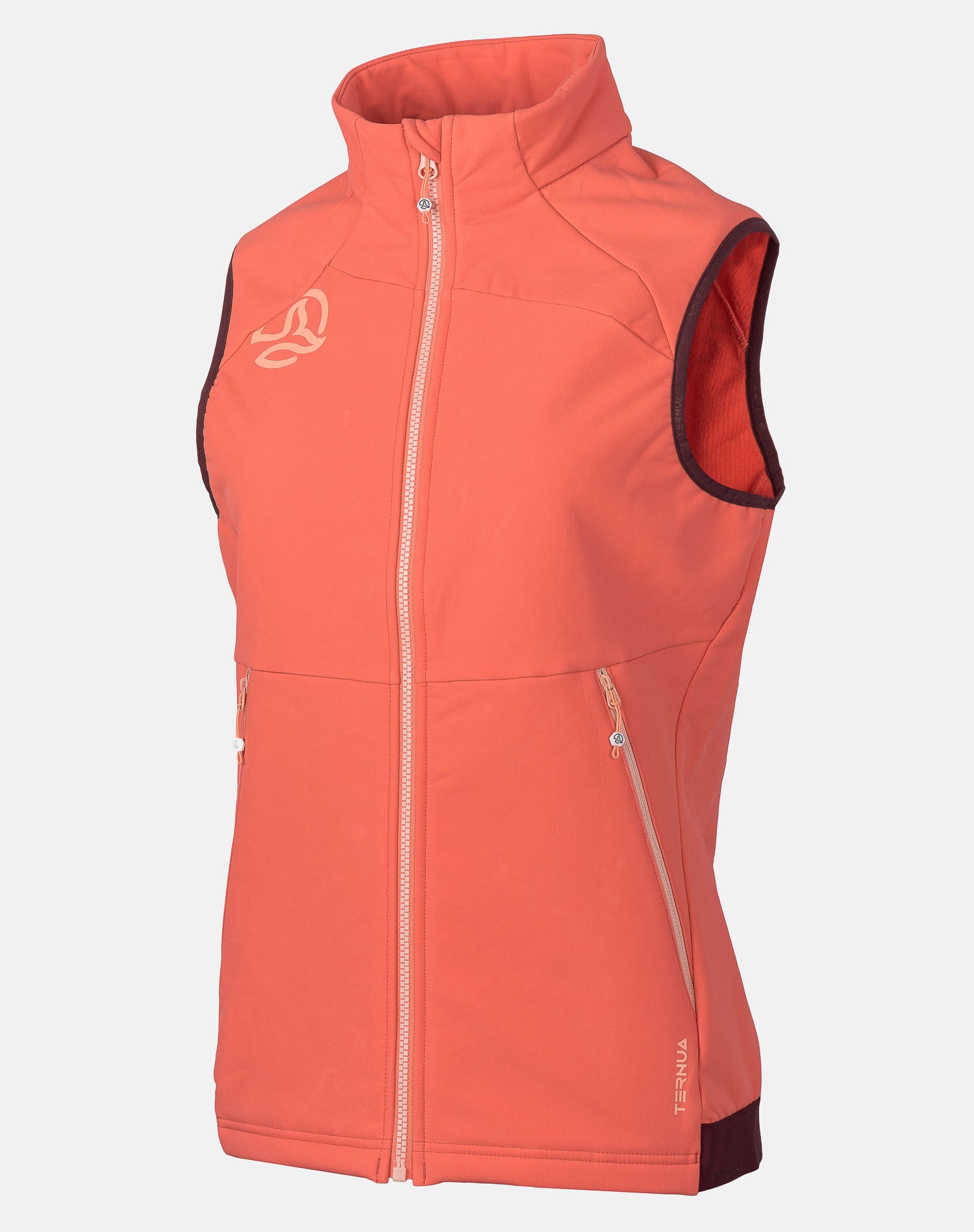 Chaqueta de mujer Verkam Hard Vest W Ternua - Coral Coral-1
