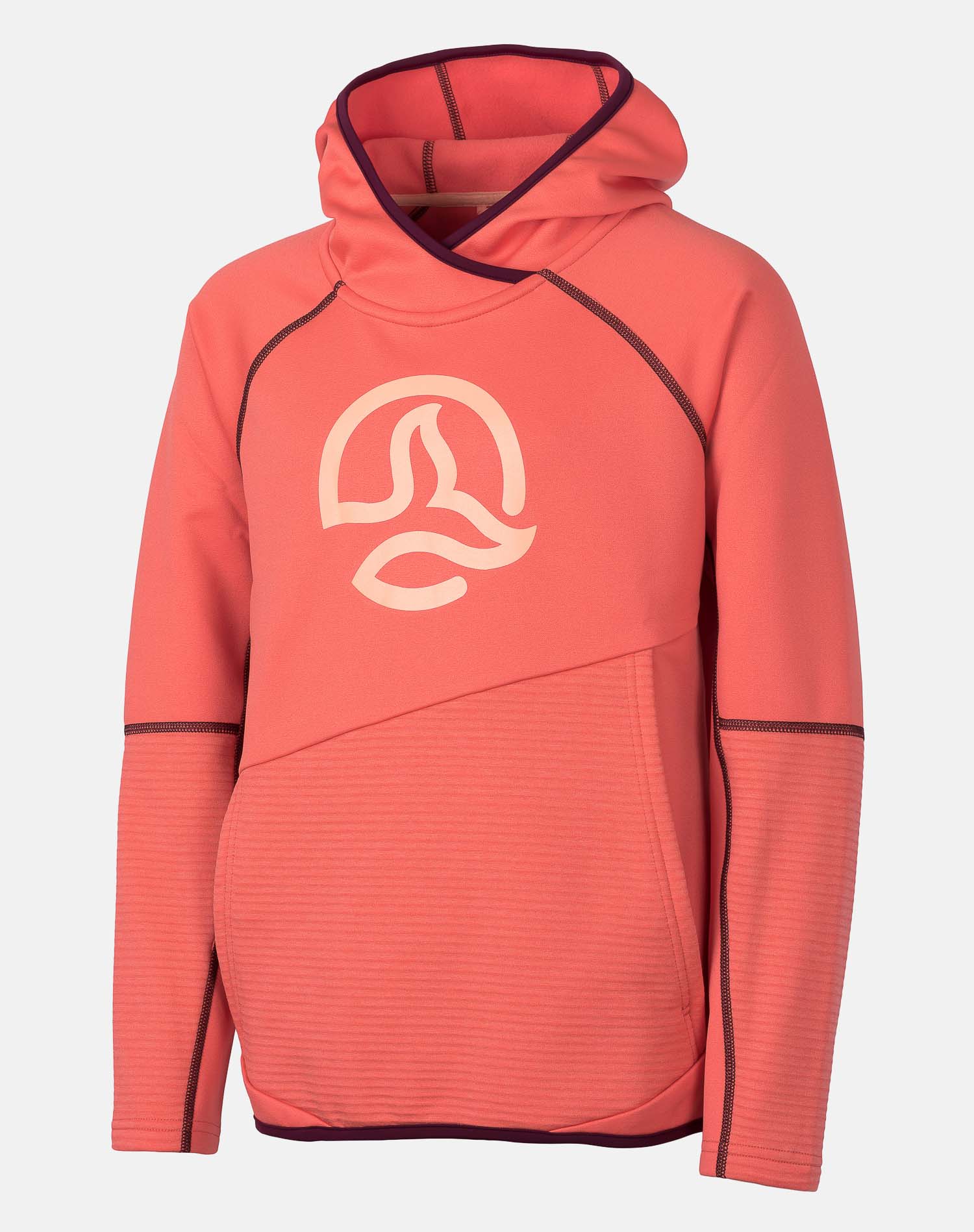 Sudadera infantil Norta Hoody K Ternua - Coral Coral-1