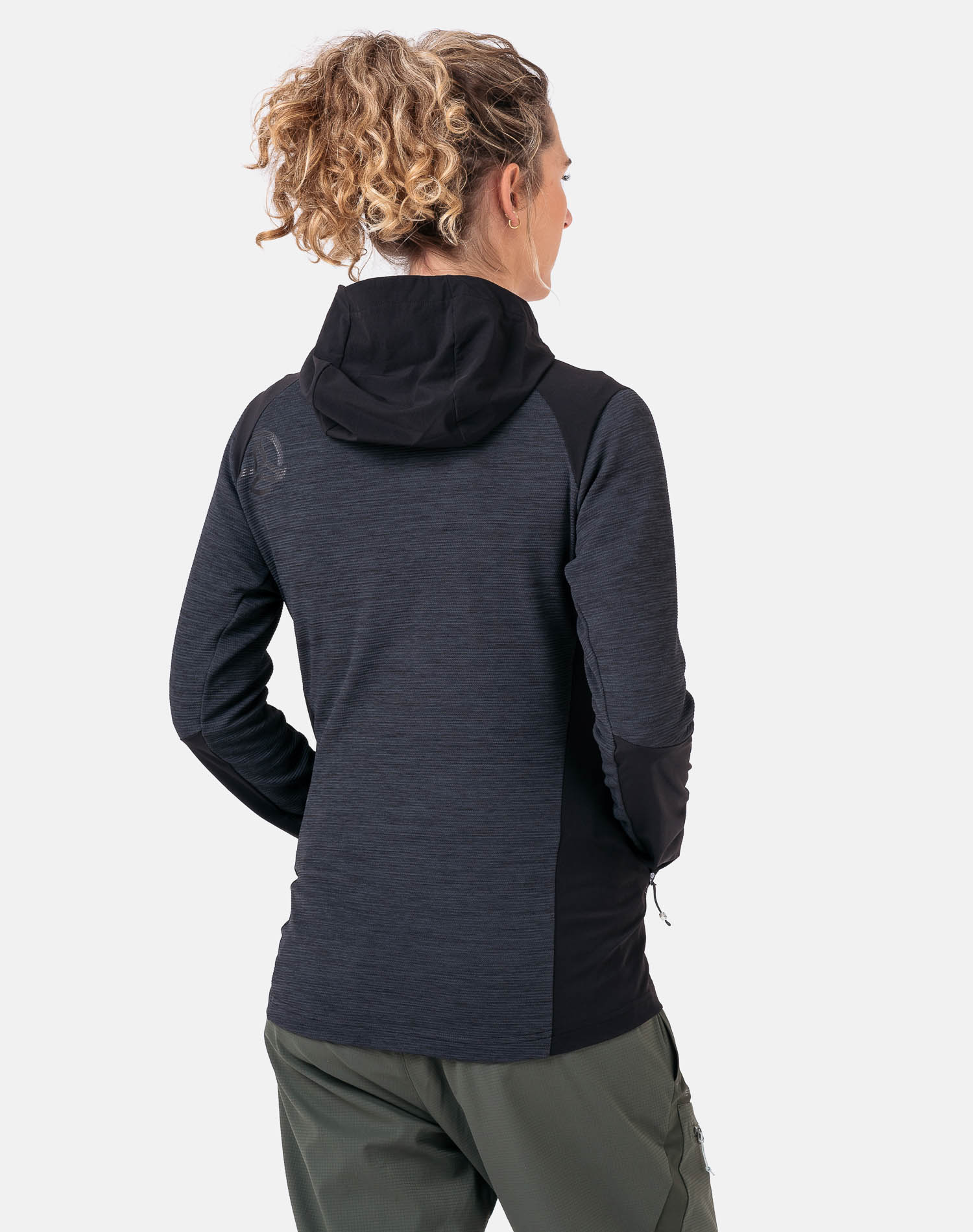 Chaqueta de mujer Tileka Hood Jkt W Ternua - Gris Gris-4