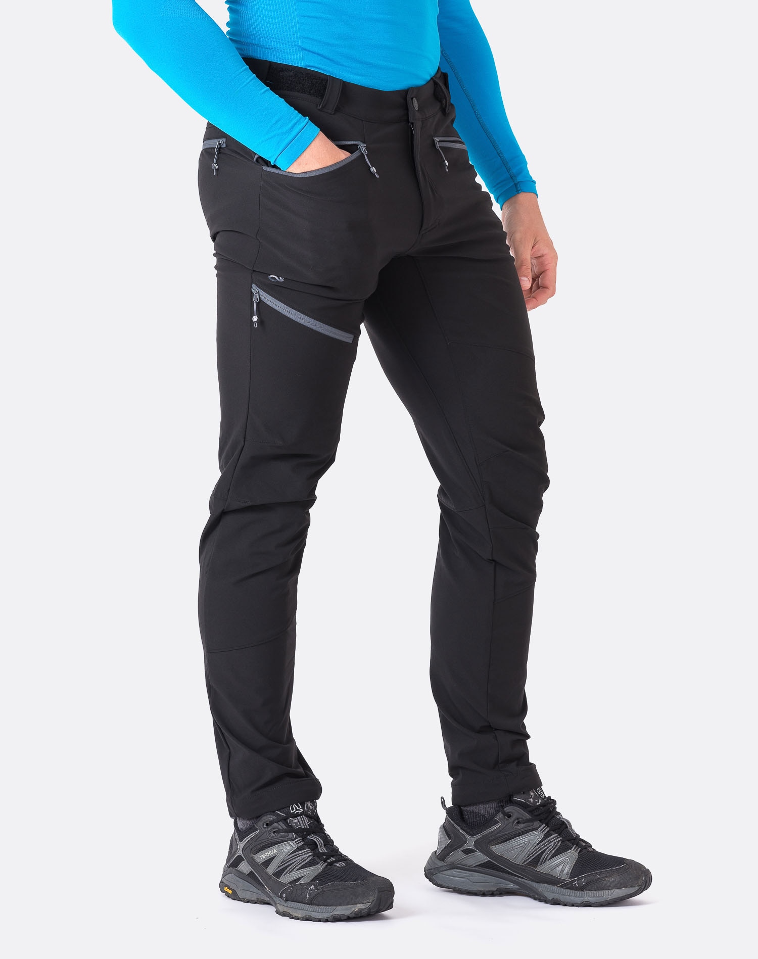 Pantalón de hombre Rotor Warm Pt M Ternua - Negro Negro-3