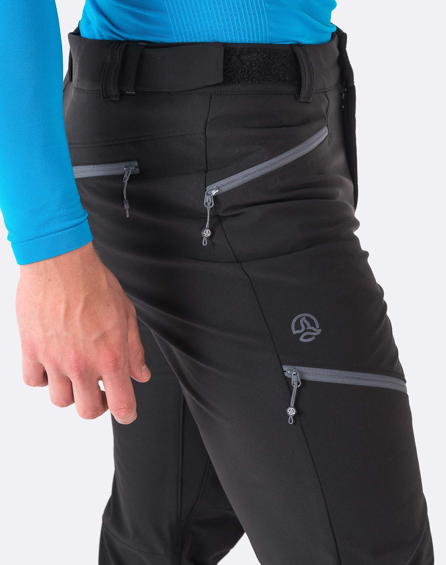 Pantalón de hombre Rotor Warm Pt M Ternua - Negro Negro-8