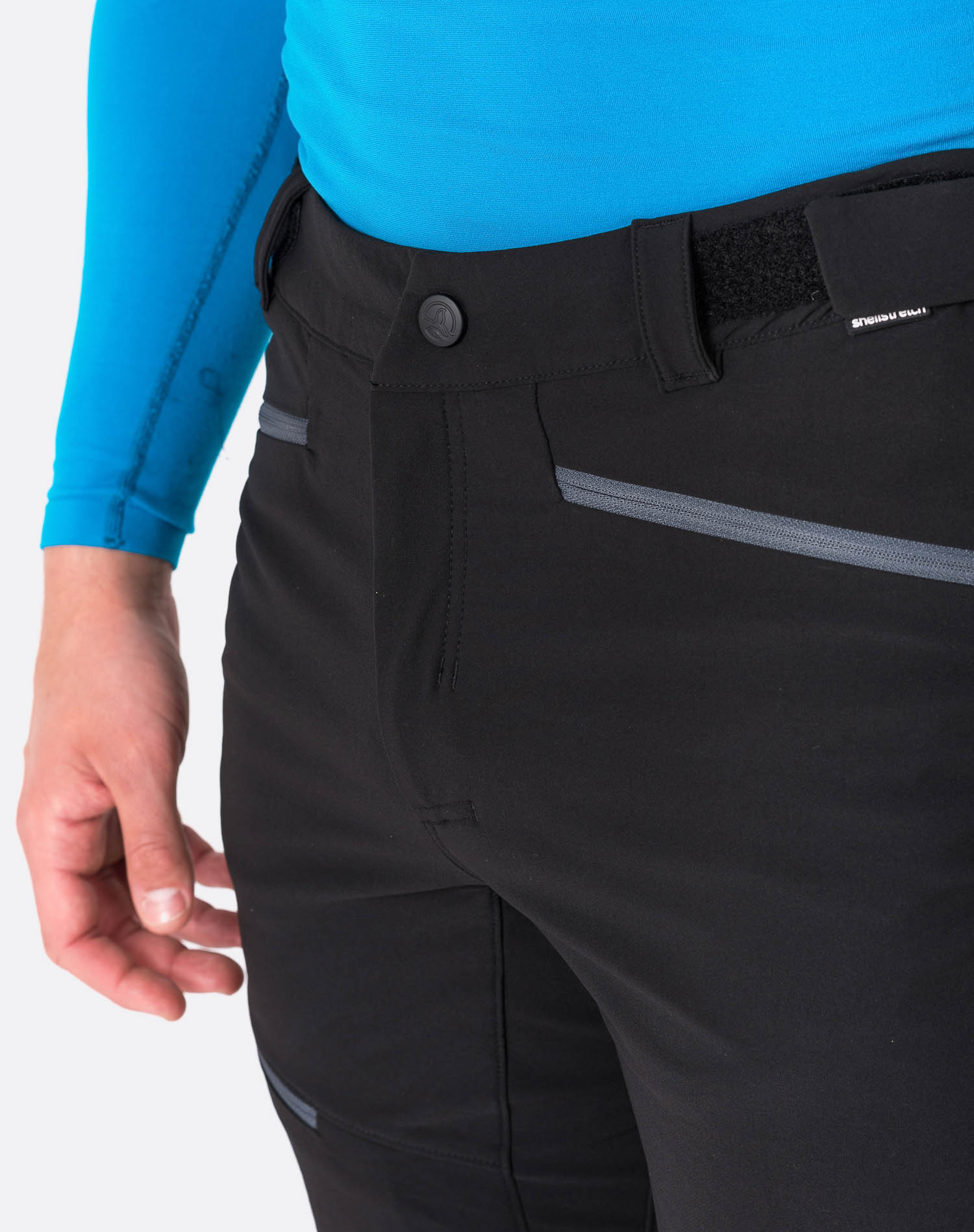 Pantalón de hombre Rotor Warm Pt M Ternua - Negro Negro-10