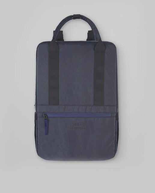 Imagen 0 de Mochila unisex con cierre de cremallera en azul