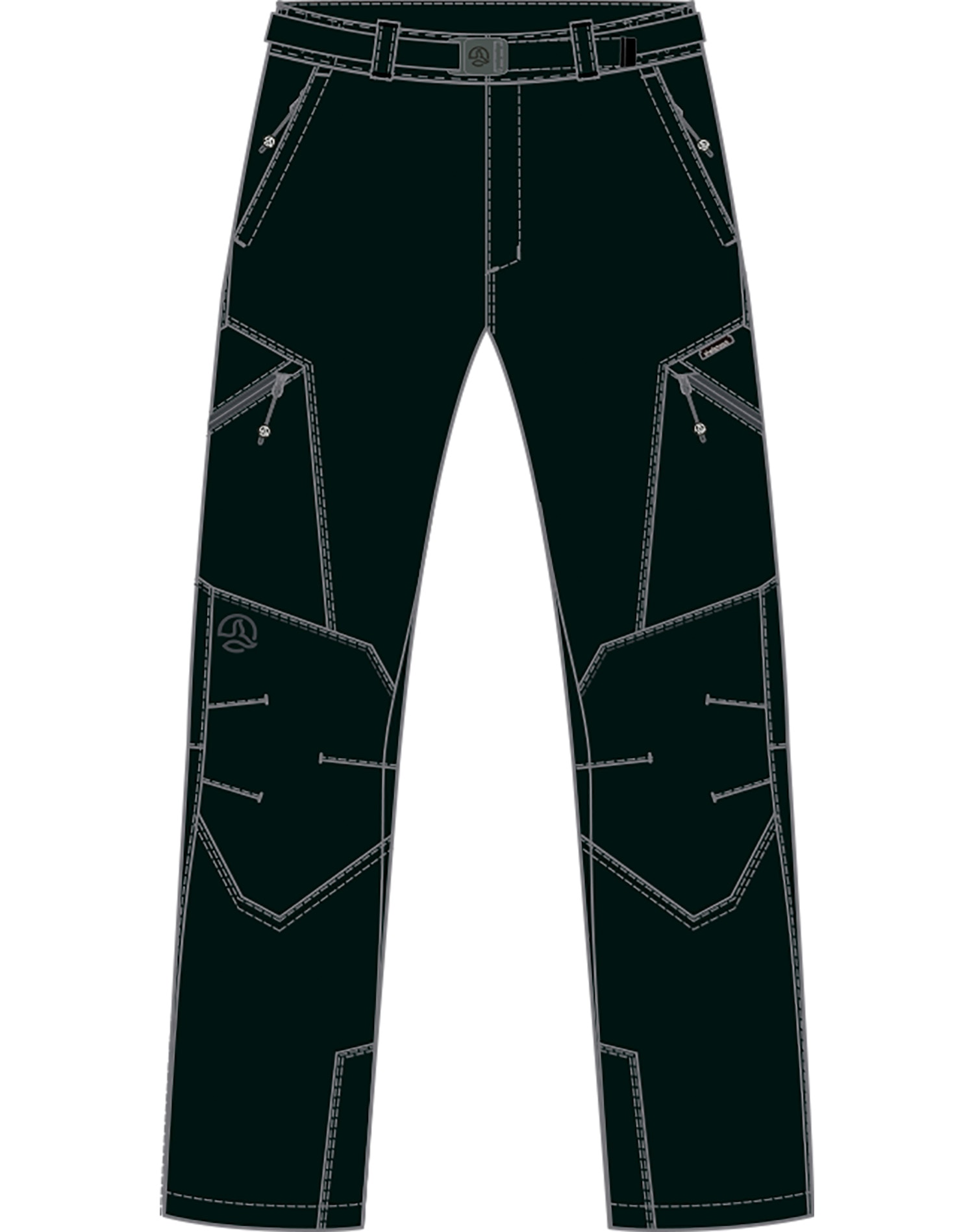 Pantalón de hombre Withorn Pant Ternua - Negro Negro-3