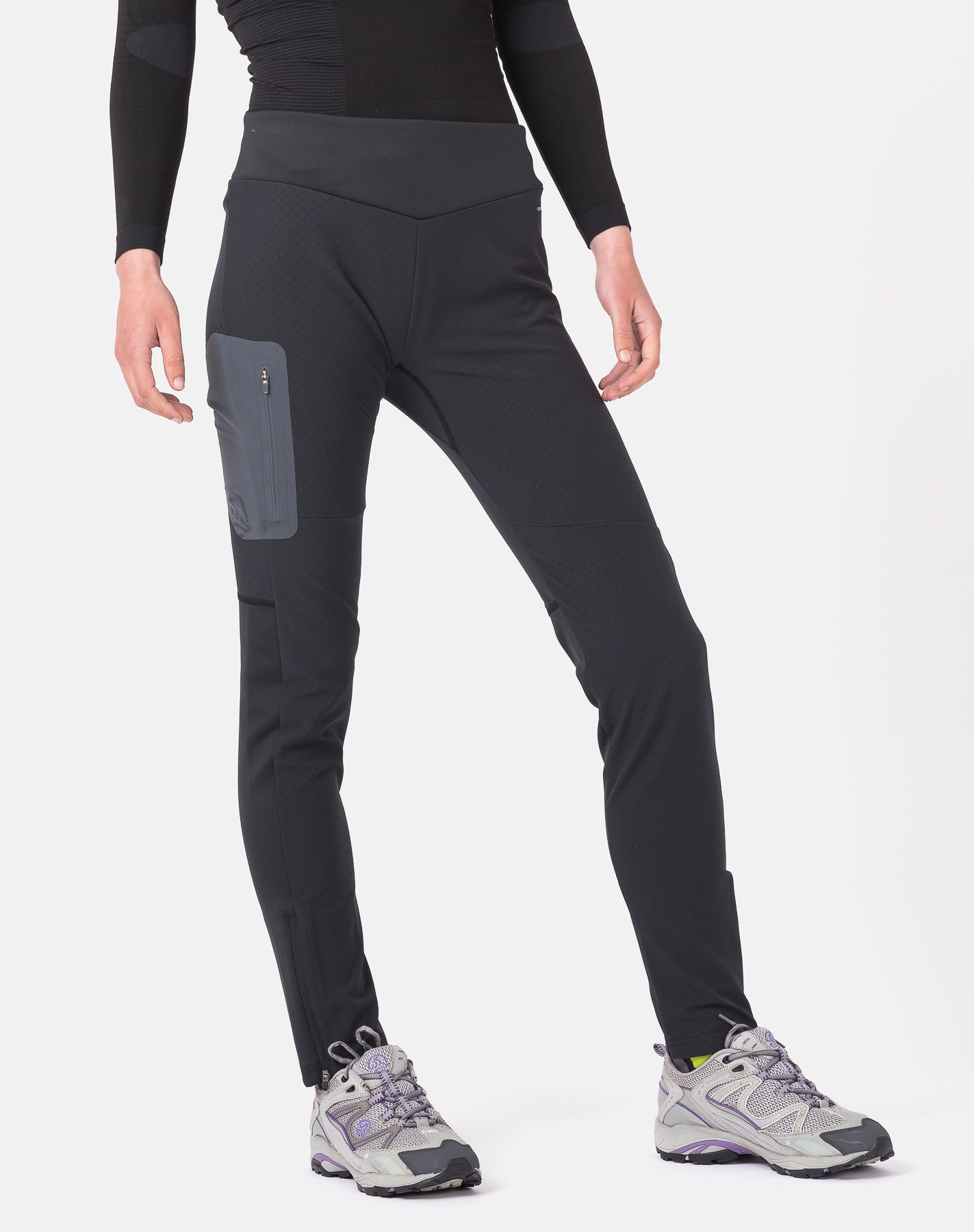 Malla de mujer Ruthke Pro Tight W Ternua - Negro Negro-4
