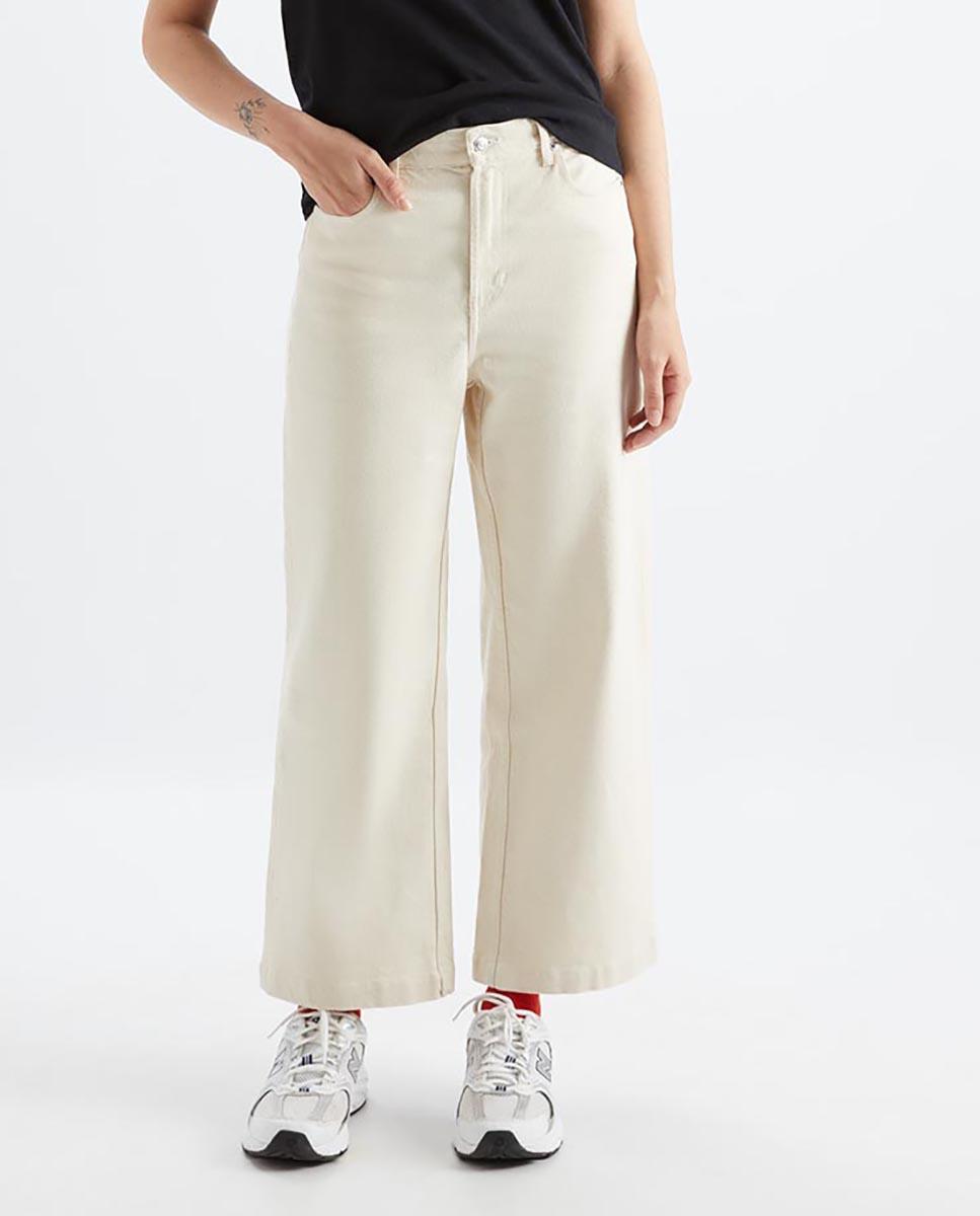 Pantalones blancos mujer el corte ingles hot sale