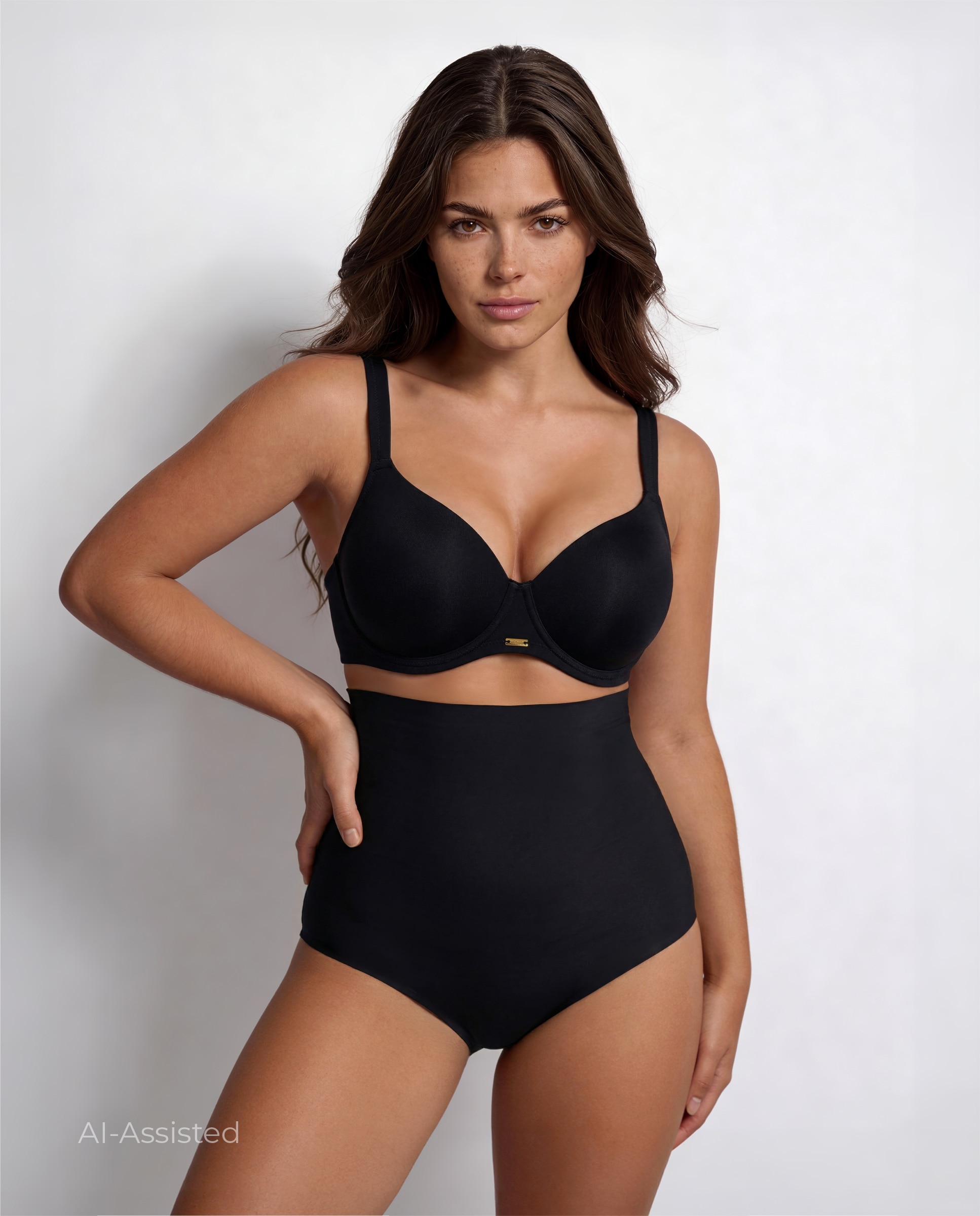 Sujetadores reductores de mujer moldeadores con aro - Selmark - Negro Negro-5