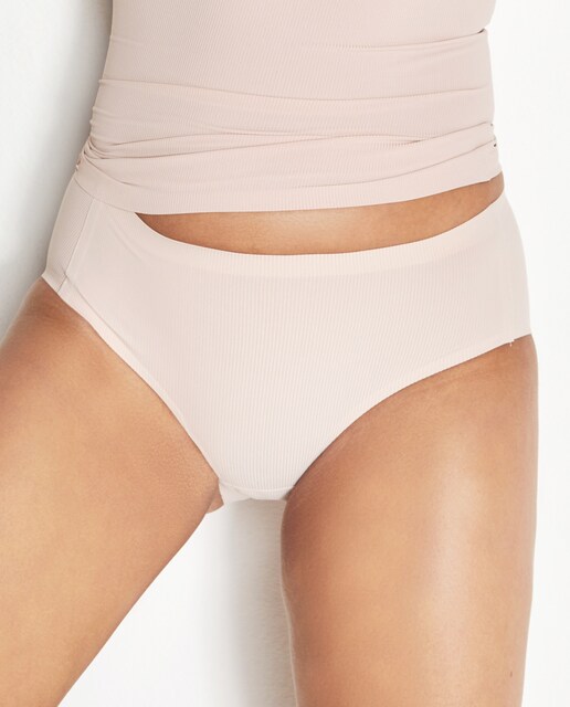 Imagen 0 de Braga bikini lisa con textura de rayas