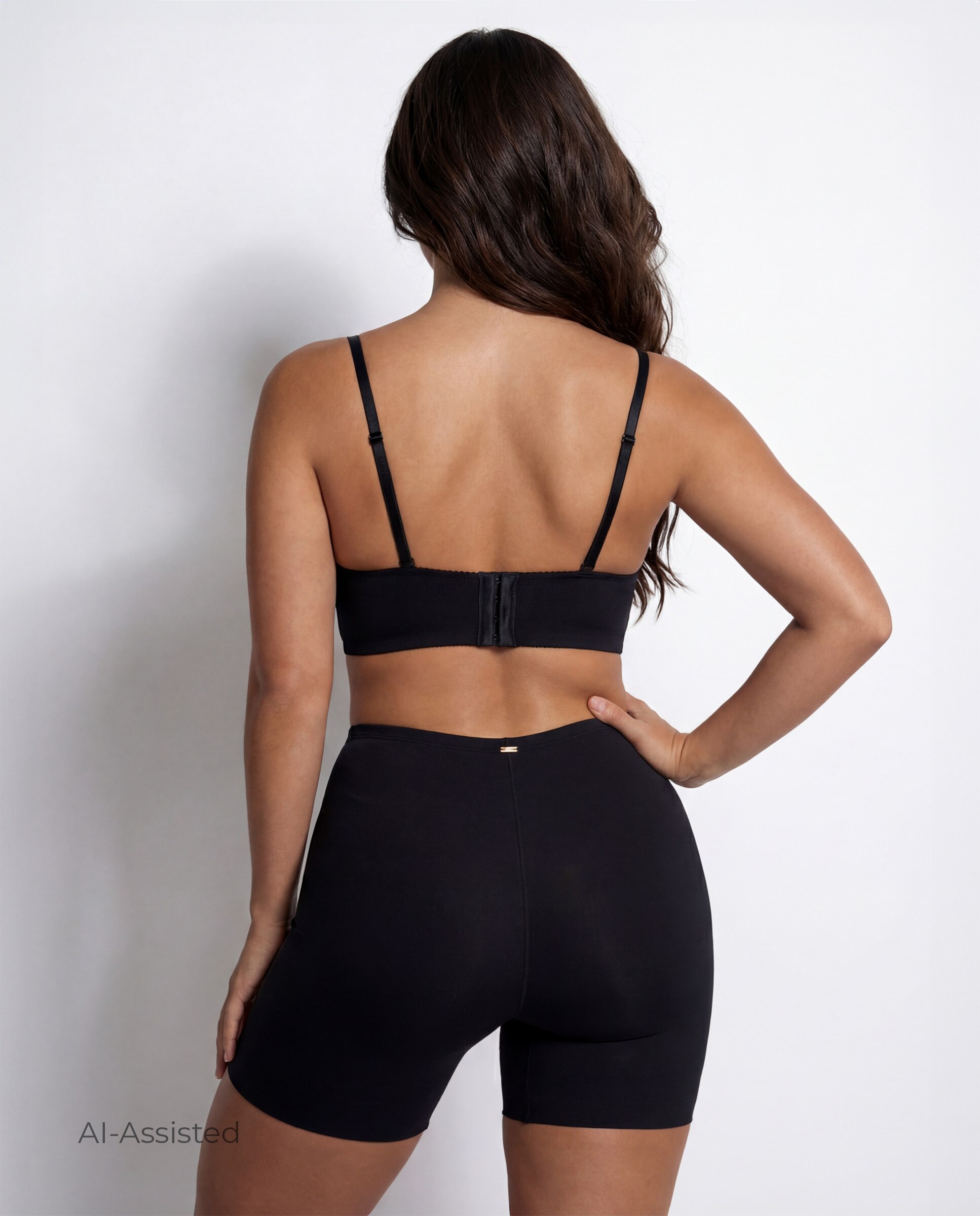 Sujetadores con aro de mujer corpiño escote profundo - Selmark - Negro Negro-4