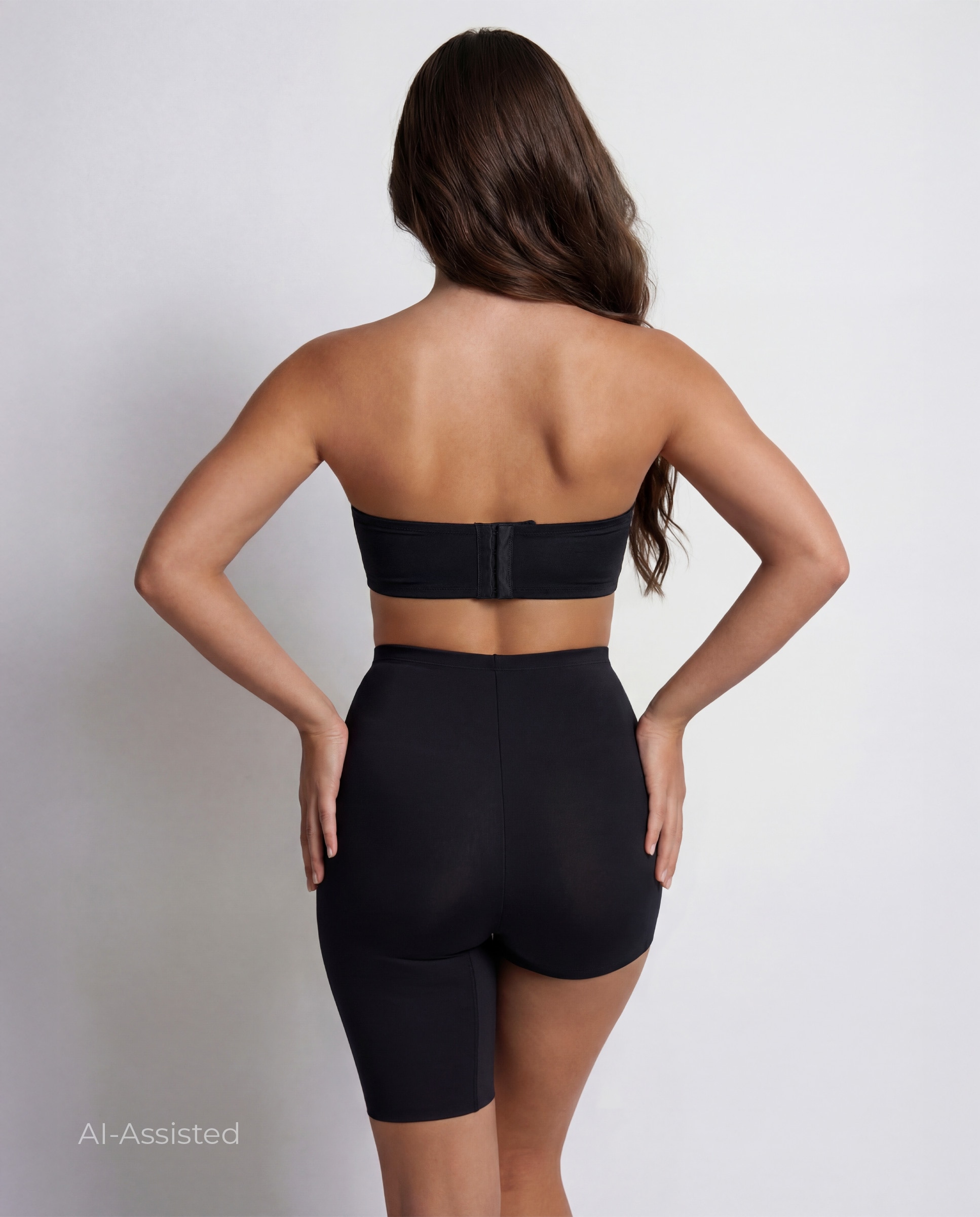Sujetadores sin tirantes de mujer sin foam capacidad con aros - Selmark - Negro Negro-4