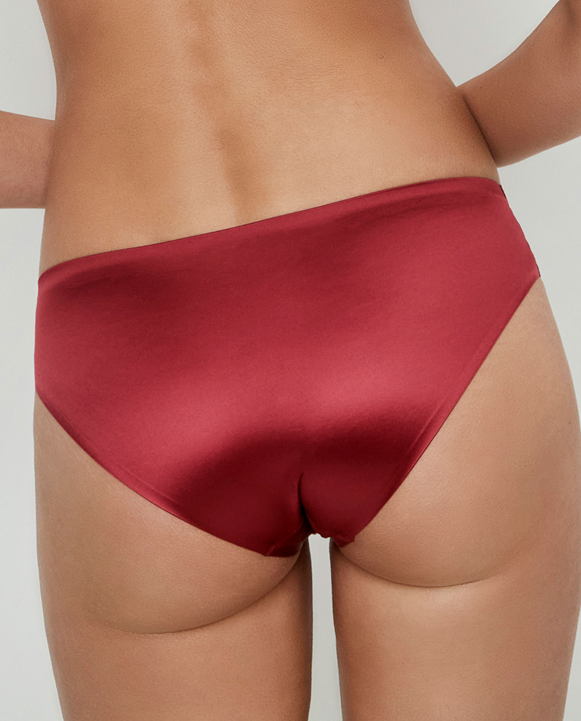 Braga bikini clásica by pilar rubio - Selmark - Rojo Rojo-2