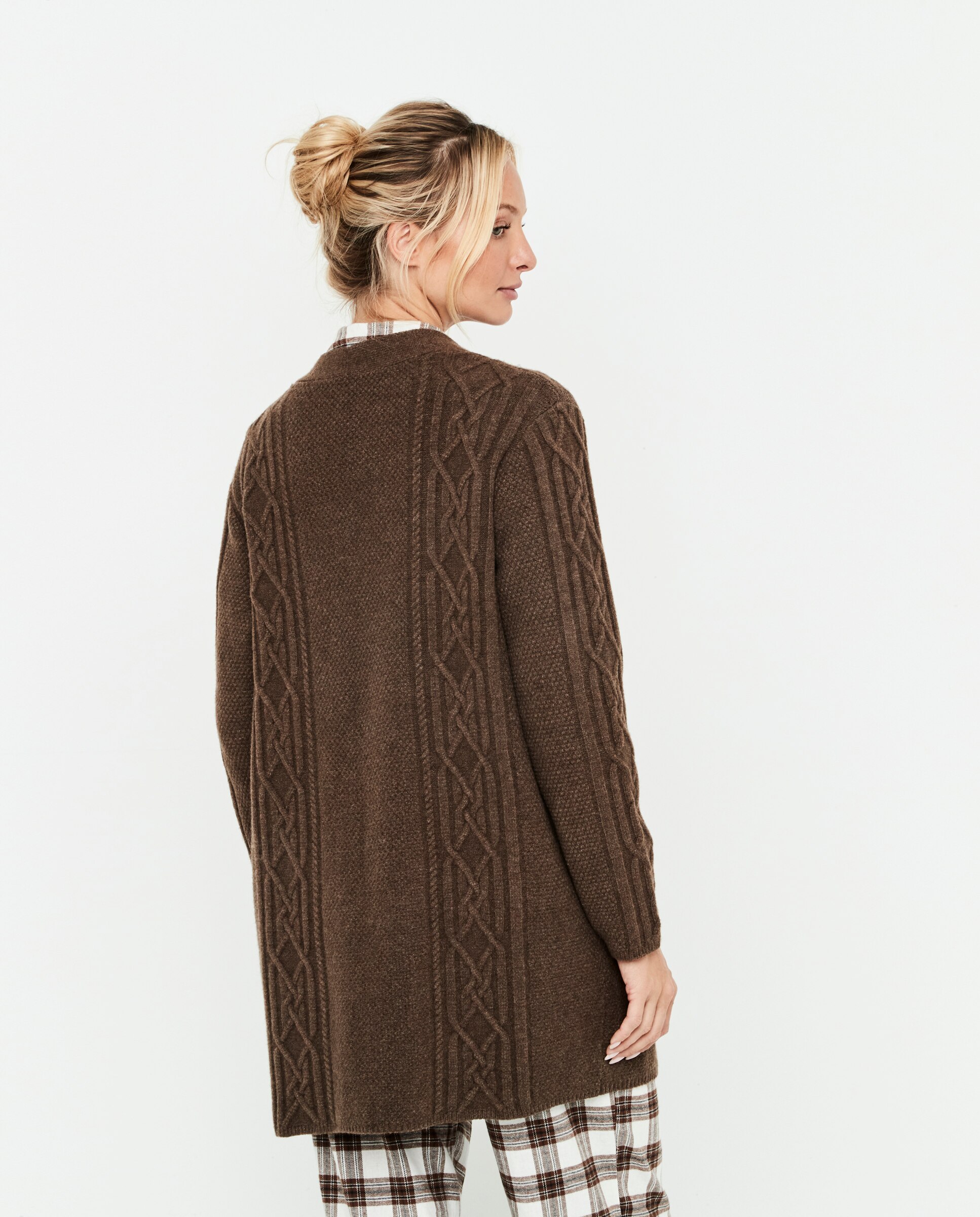 Chaqueta ochos de mujer - Selmark - Marrón chocolate Marrón chocolate-2