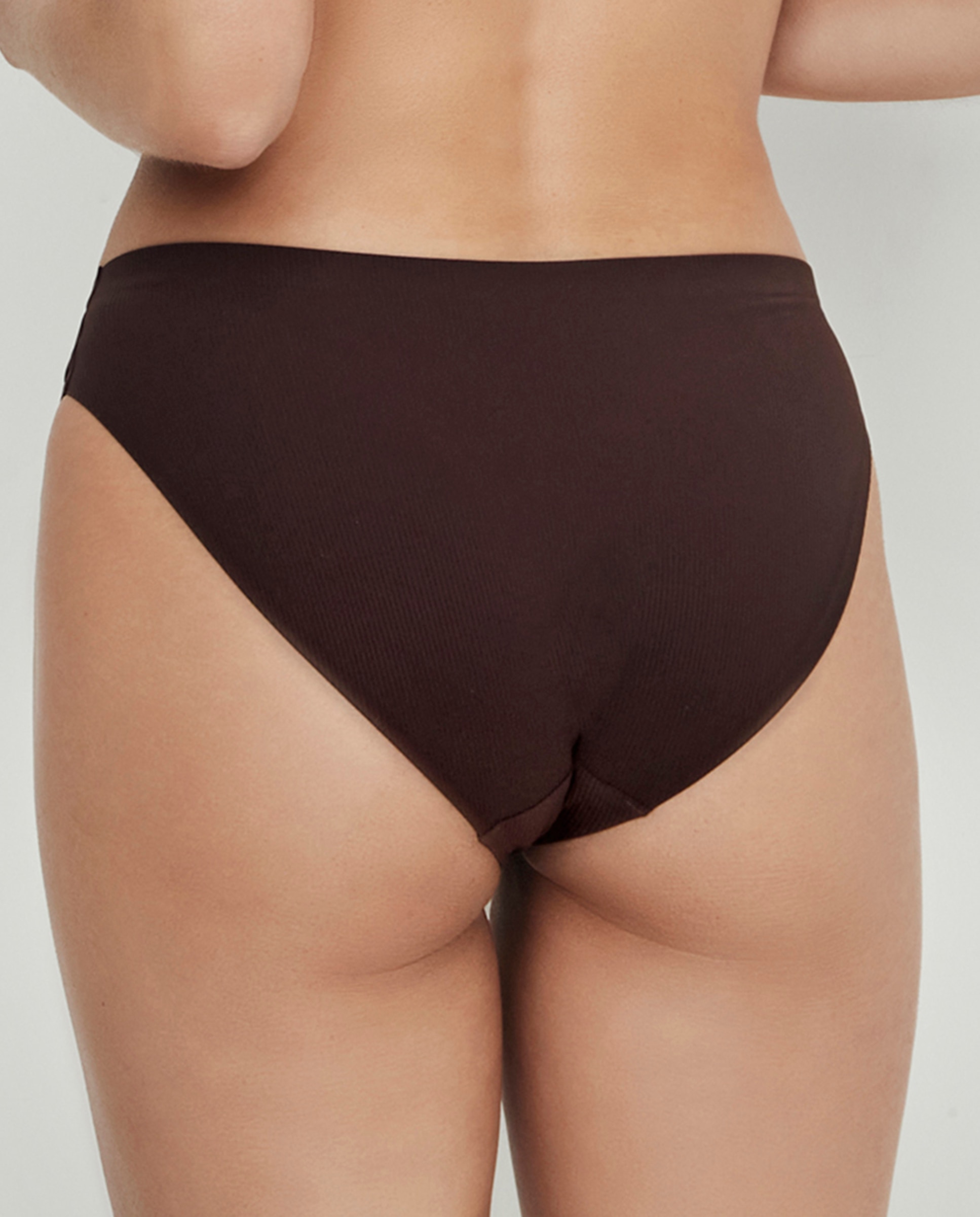 Bragas clásicas básicas de mujer - Selmark - Marrón chocolate Marrón chocolate-2