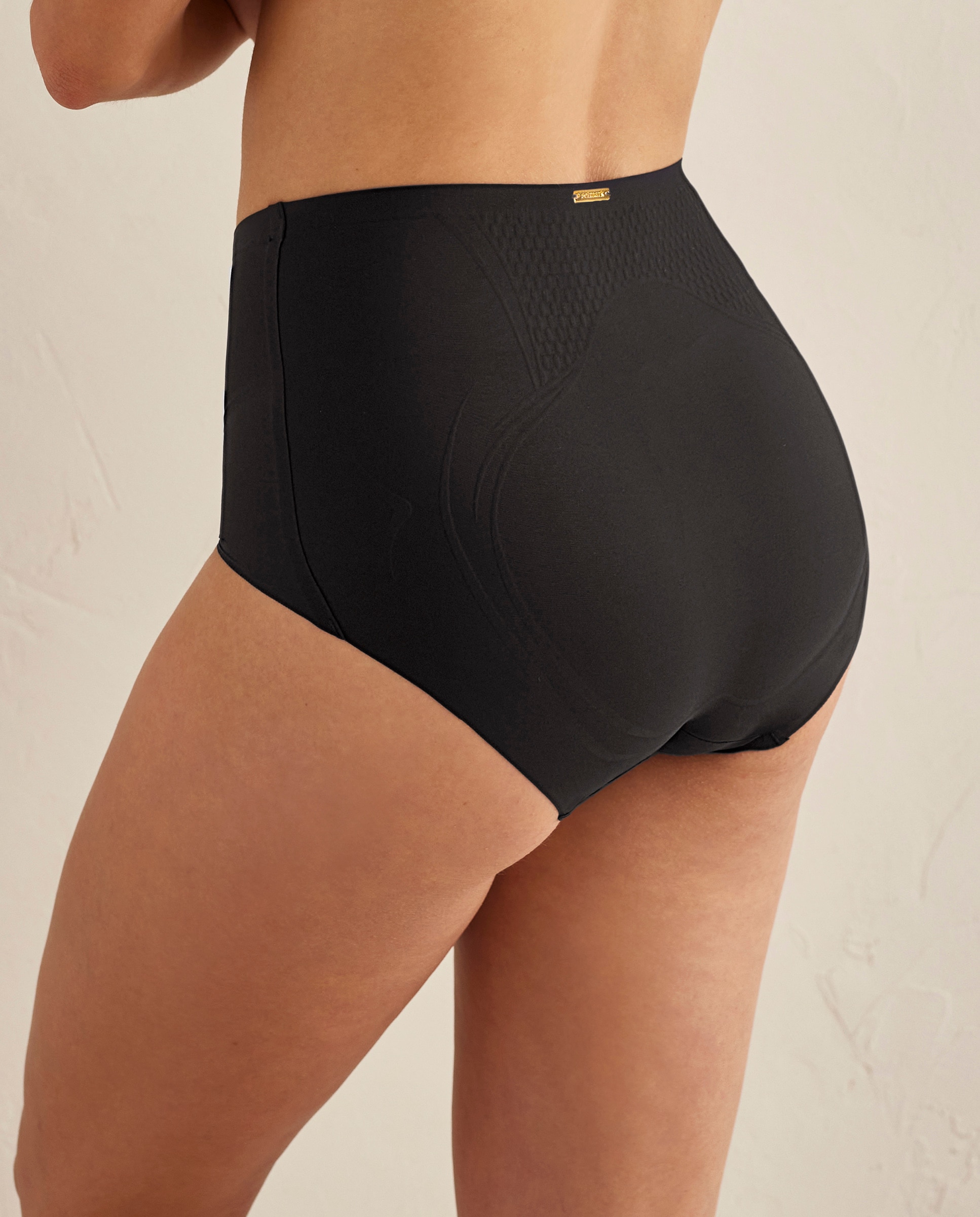 Braguita reductora muy alta lisa - Selmark - Negro Negro-2