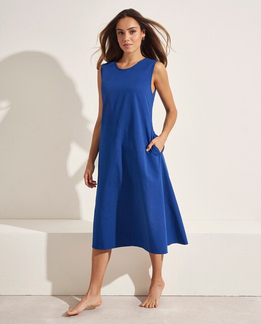 Imagen 0 de Vestido de playa largo sin mangas