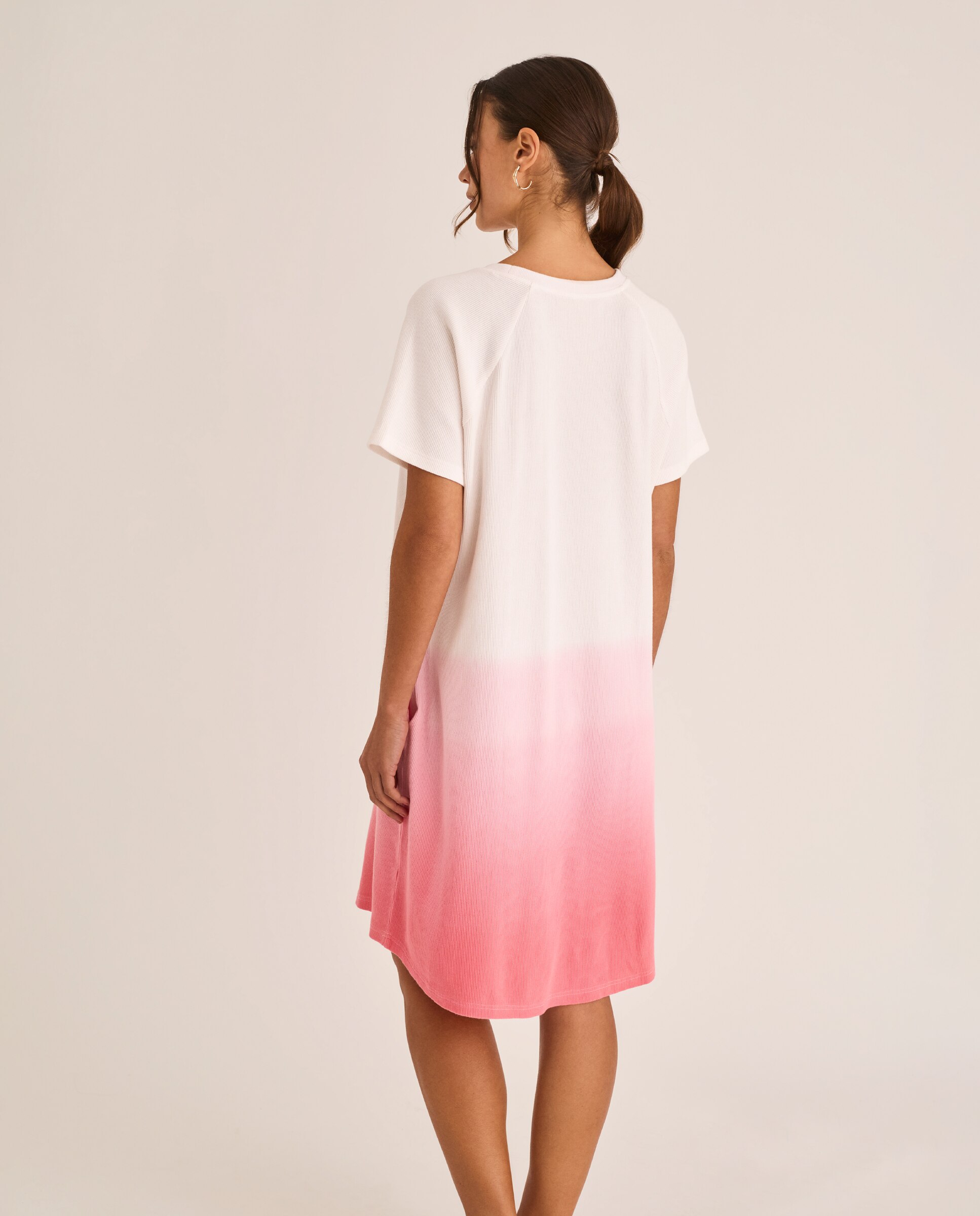 Camisón corto de mujer - Selmark - Coral Coral-2