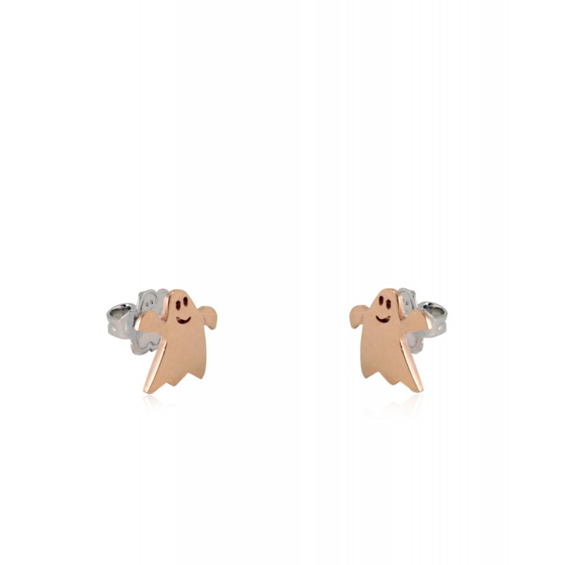 Imagen 1 de Pendientes clarity ghost happy de plata de primera ley Plateado