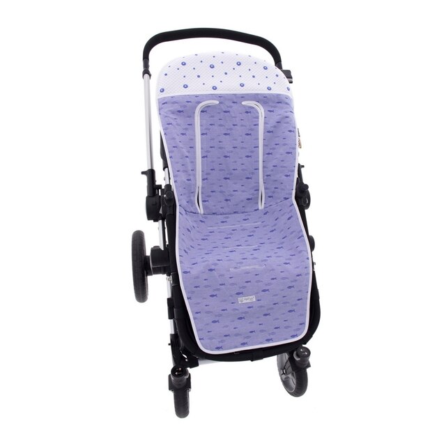 Cereza uno Implementar Colchoneta o funda de paseo para silla universal Rosy Fuentes en color azul · El Corte Inglés Cereza uno Implementar Colchoneta o funda de paseo para silla universal Rosy Fuentes en color azul · El Corte Inglés