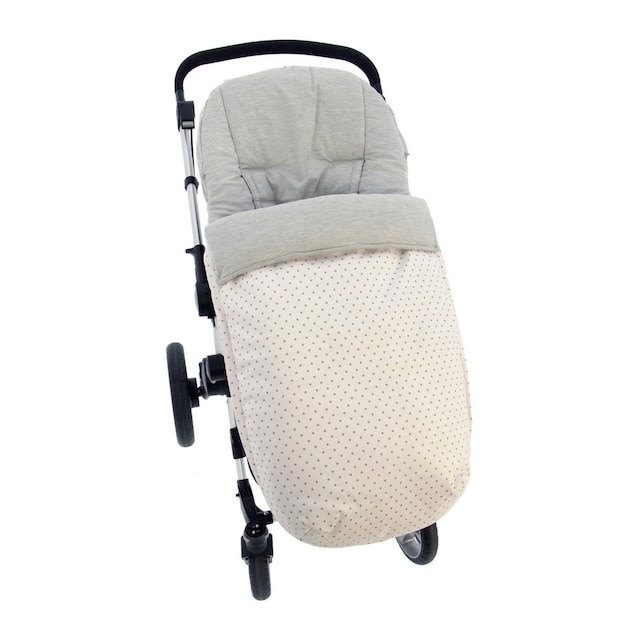 hemisferio dignidad Viento fuerte Saco Silla o funda de paseo univiersal Rosy Fuentes en color blanco gris · El Corte Inglés hemisferio dignidad Viento fuerte Saco Silla o funda de paseo univiersal Rosy Fuentes en color blanco gris · El Corte Inglés